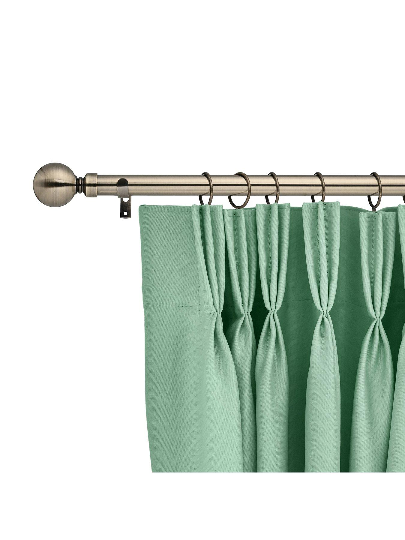 Image 2 of 7 of The Very Collection Ball Finial 28 mm Extendable Curtain Pole