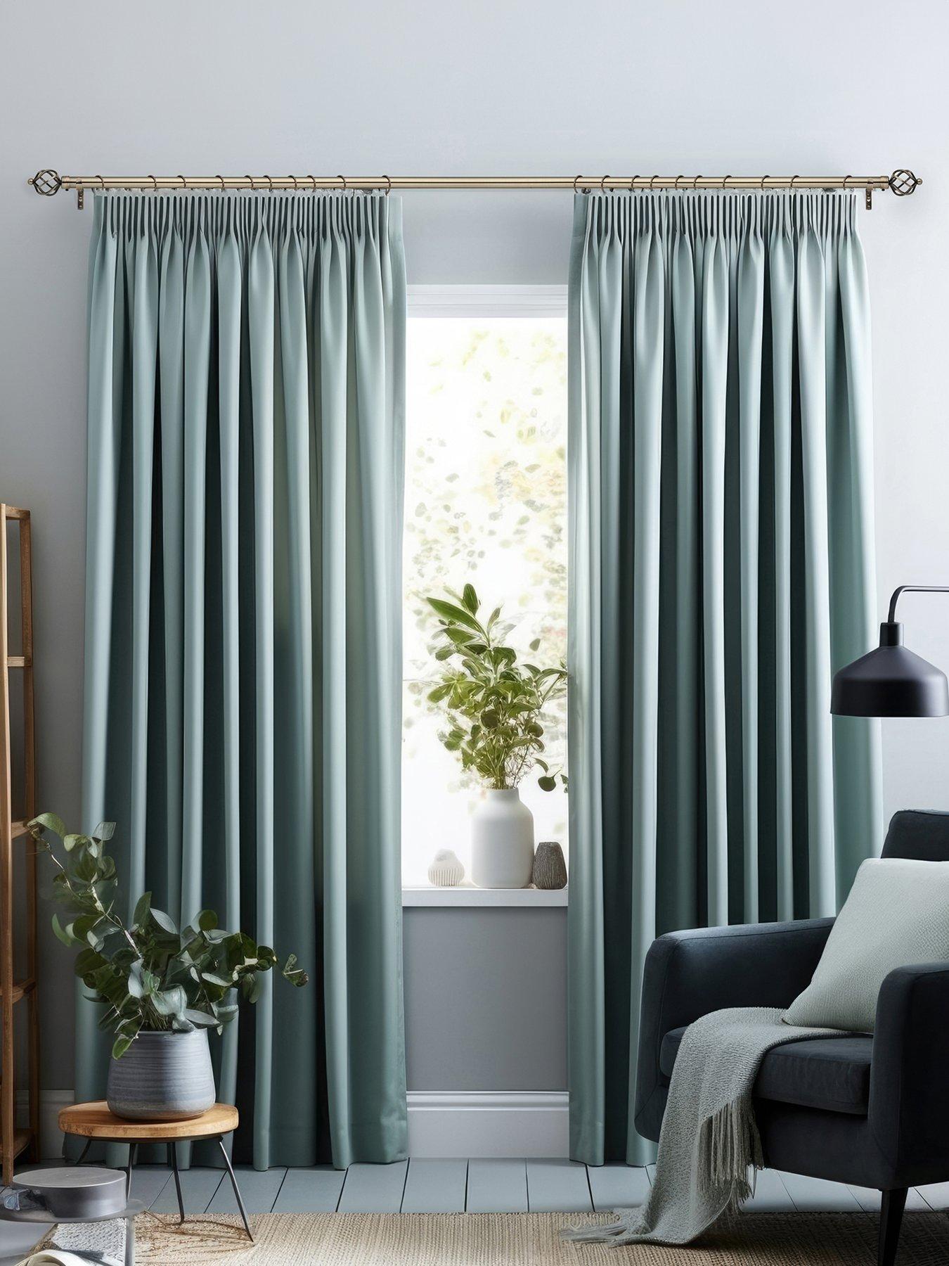 Image 4 of 7 of The Very Collection Metal Cage Finial 28 mm Extendable Curtain Pole