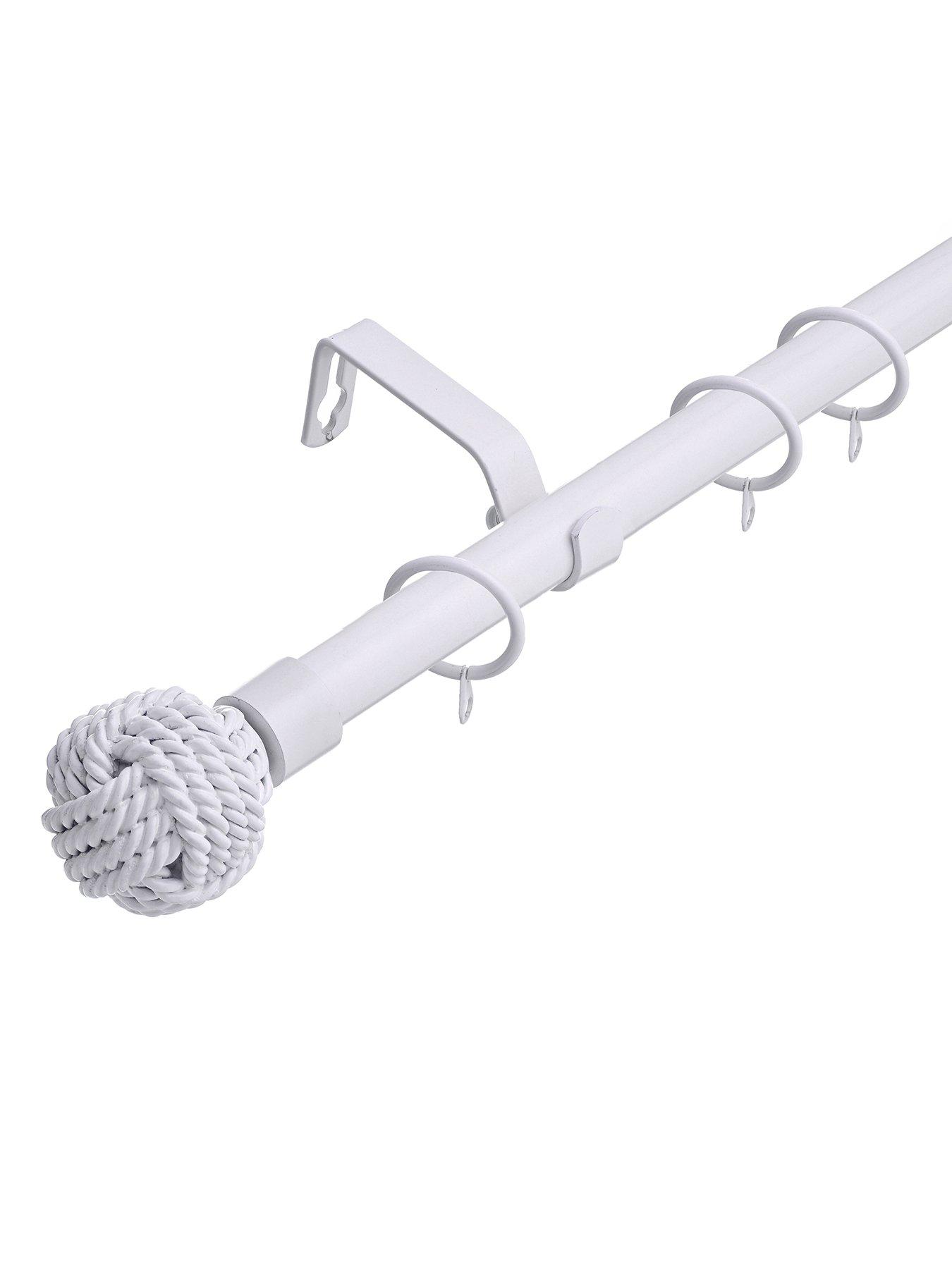 The Very Collection Ball Finial 28 mm Extendable Curtain Pole