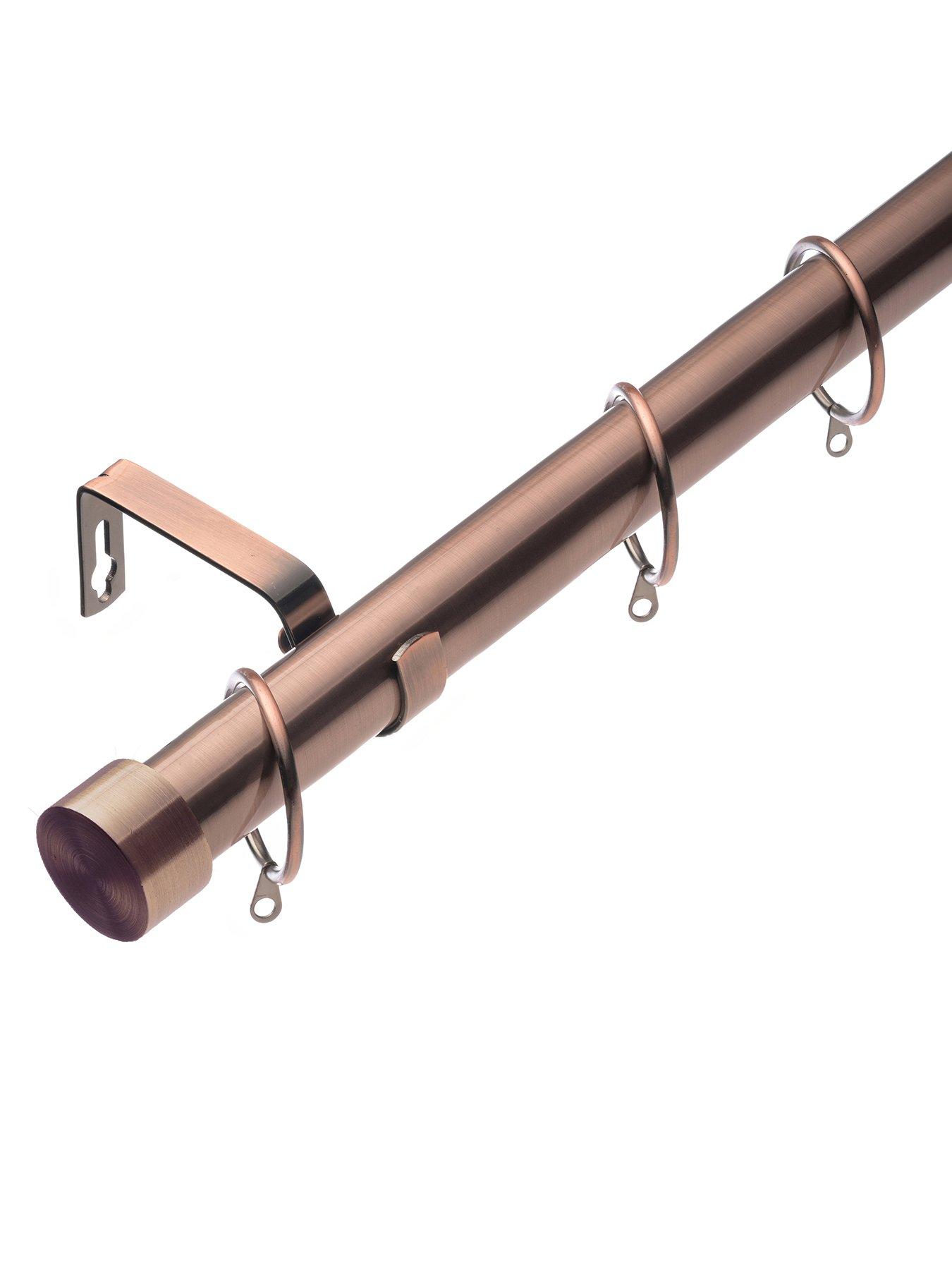 The Very Collection Stopper End Finial Extendable Curtain Pole