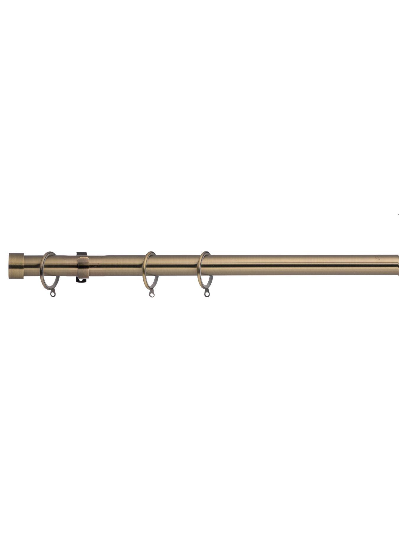 Image 2 of 4 of The Very Collection Stopper End Finial Extendable Curtain Pole
