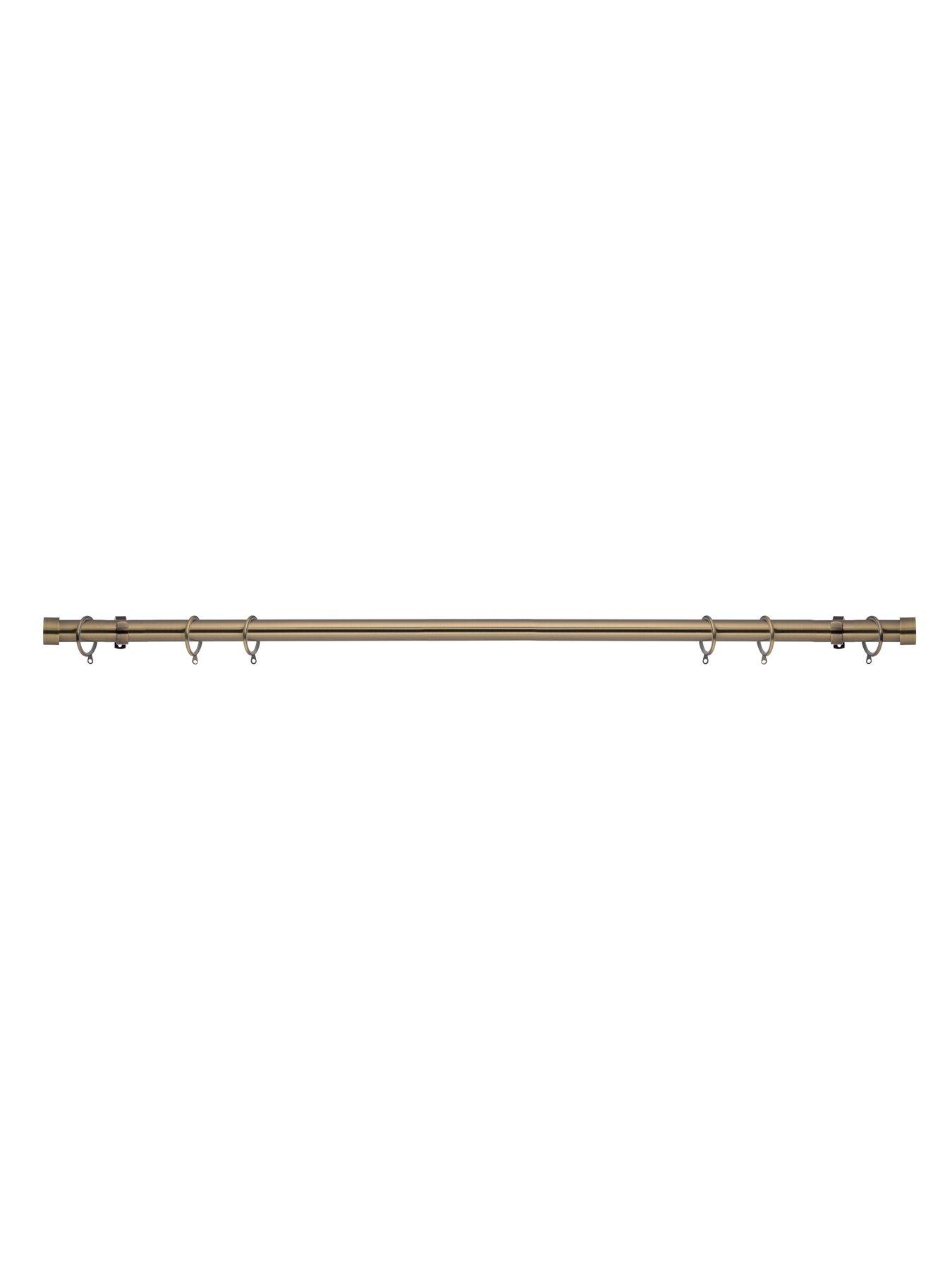 Image 3 of 4 of The Very Collection Stopper End Finial Extendable Curtain Pole