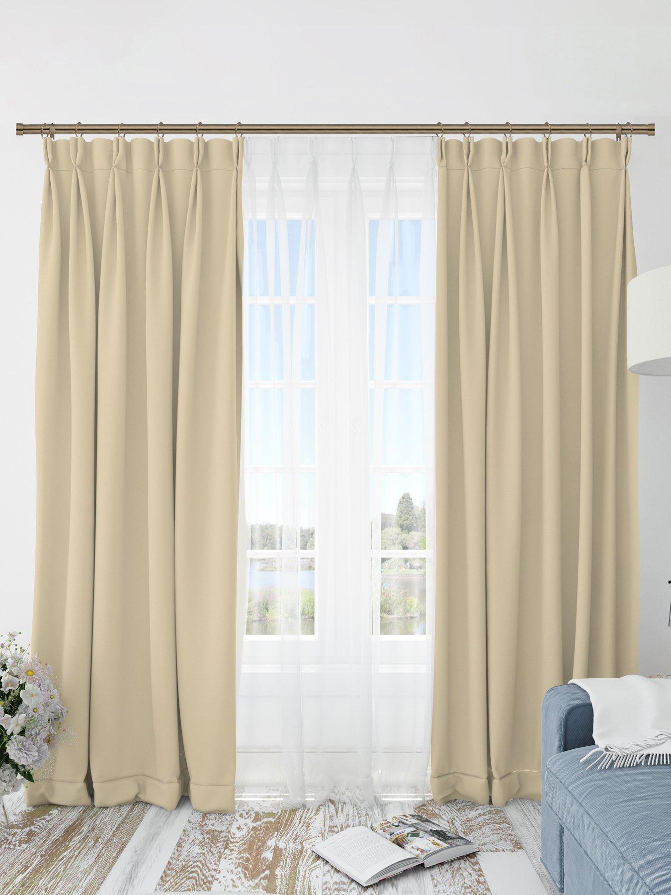 Image 4 of 4 of The Very Collection Stopper End Finial Extendable Curtain Pole