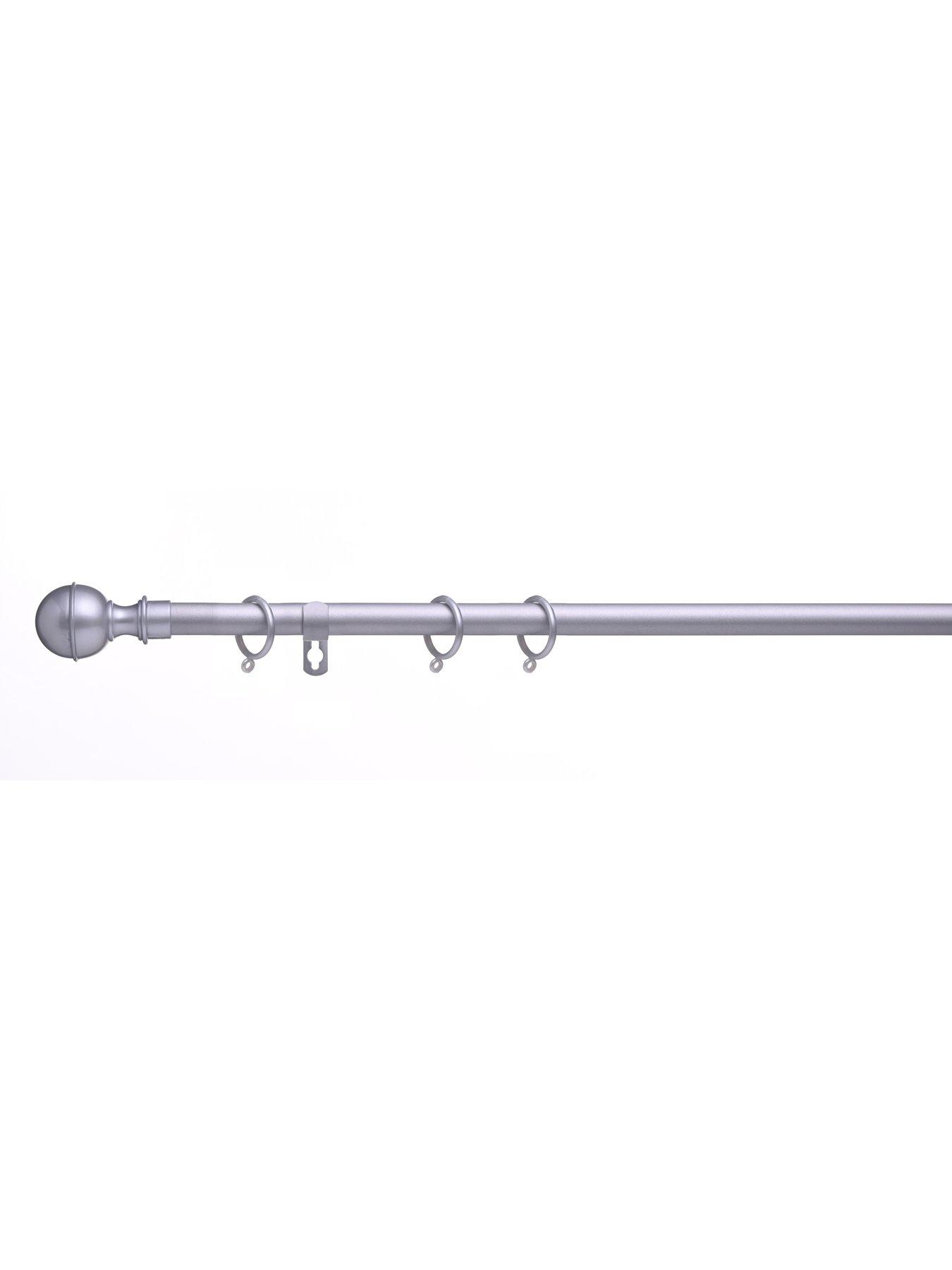Image 3 of 7 of The Very Collection Value Ball Finial 19 mm Extendable Curtain Pole