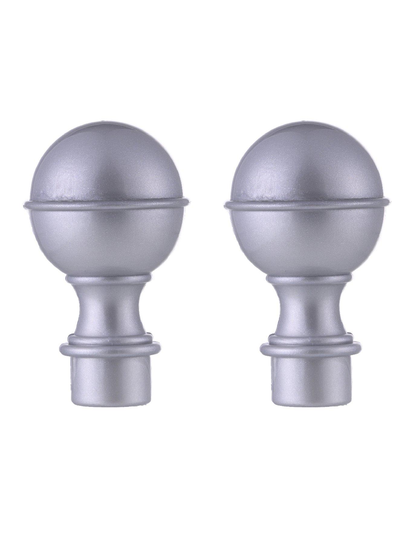Image 6 of 7 of The Very Collection Value Ball Finial 19 mm Extendable Curtain Pole