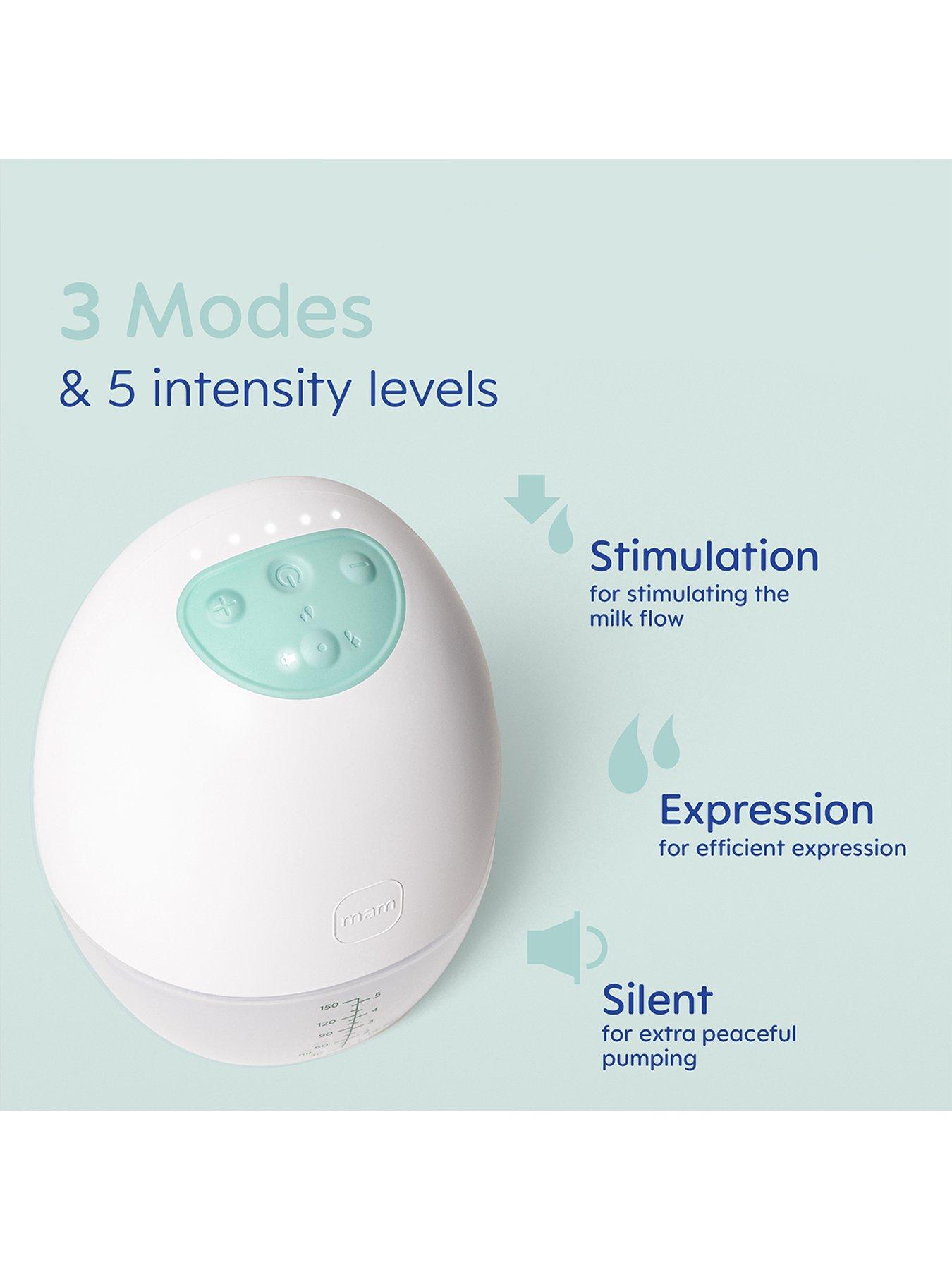  image of mam-move-wearable-double-breast-pump-white