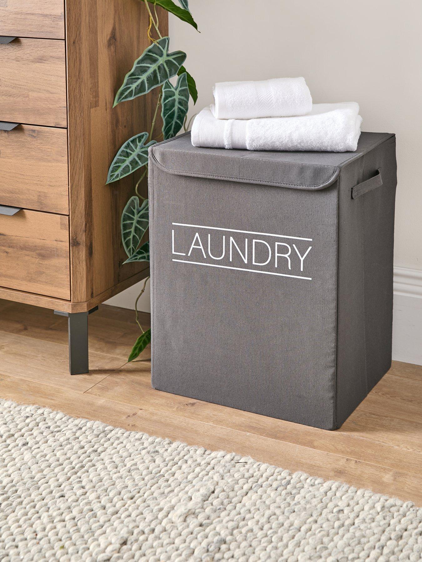 The Very Collection Fabric Laundry Hamper
