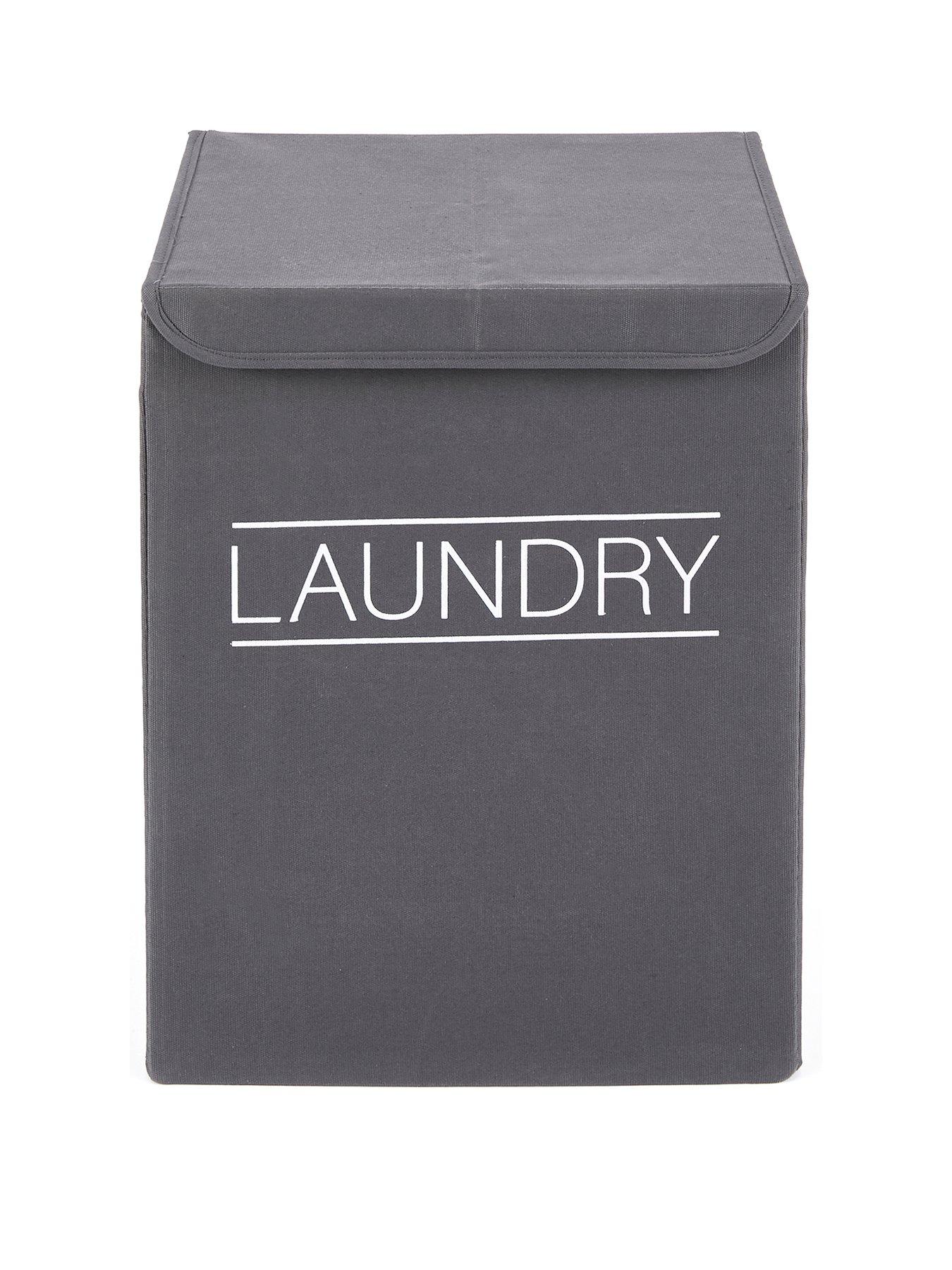  image of very-home-fabric-laundry-hamper