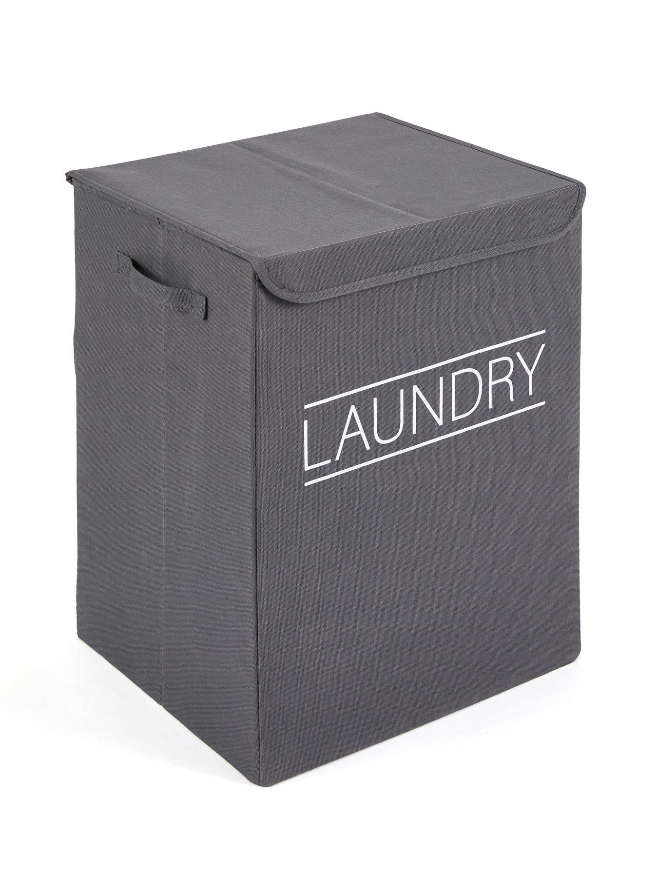  image of very-home-fabric-laundry-hamper