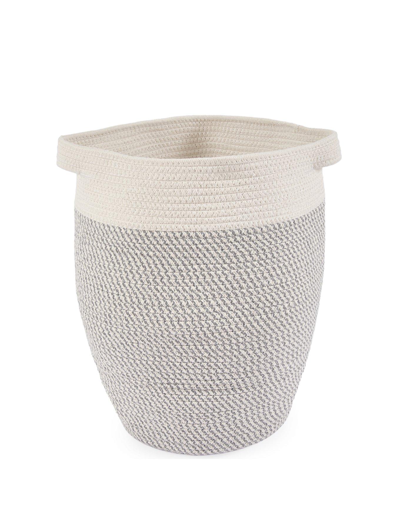 Image 2 of 4 of The Very Collection Two Tone Laundry Basket