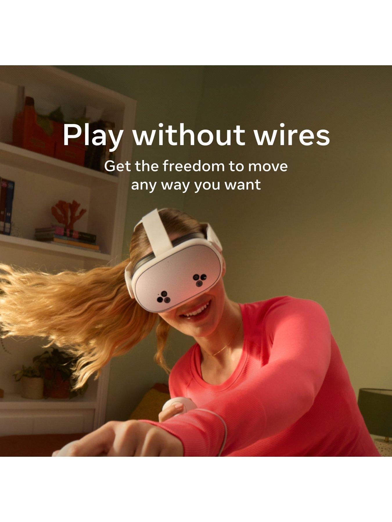 Image 3 of 8 of Meta Quest 3S 128 GB &ndash; Dive into virtual reality &ndash; Thousands of immersive experiences &ndash; All-in-one headset &ndash; Get a 3-month trial of Meta Horizon+ included