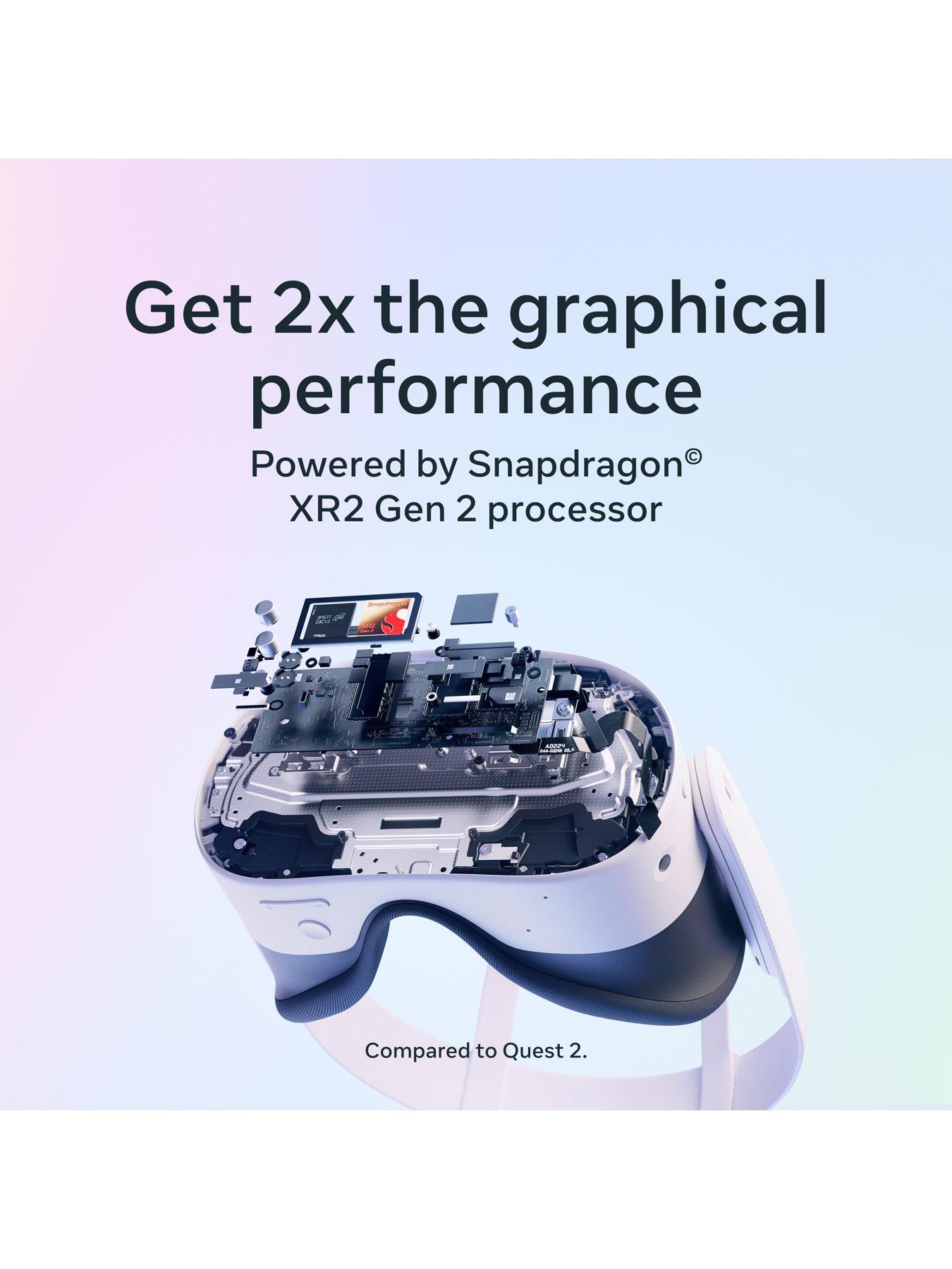 Image 4 of 8 of Meta Quest 3S 256 GB &ndash; Dive into virtual reality &ndash; Thousands of immersive experiences &ndash; All-in-one headset &ndash; Get a 3-month trial of Meta Horizon+ included