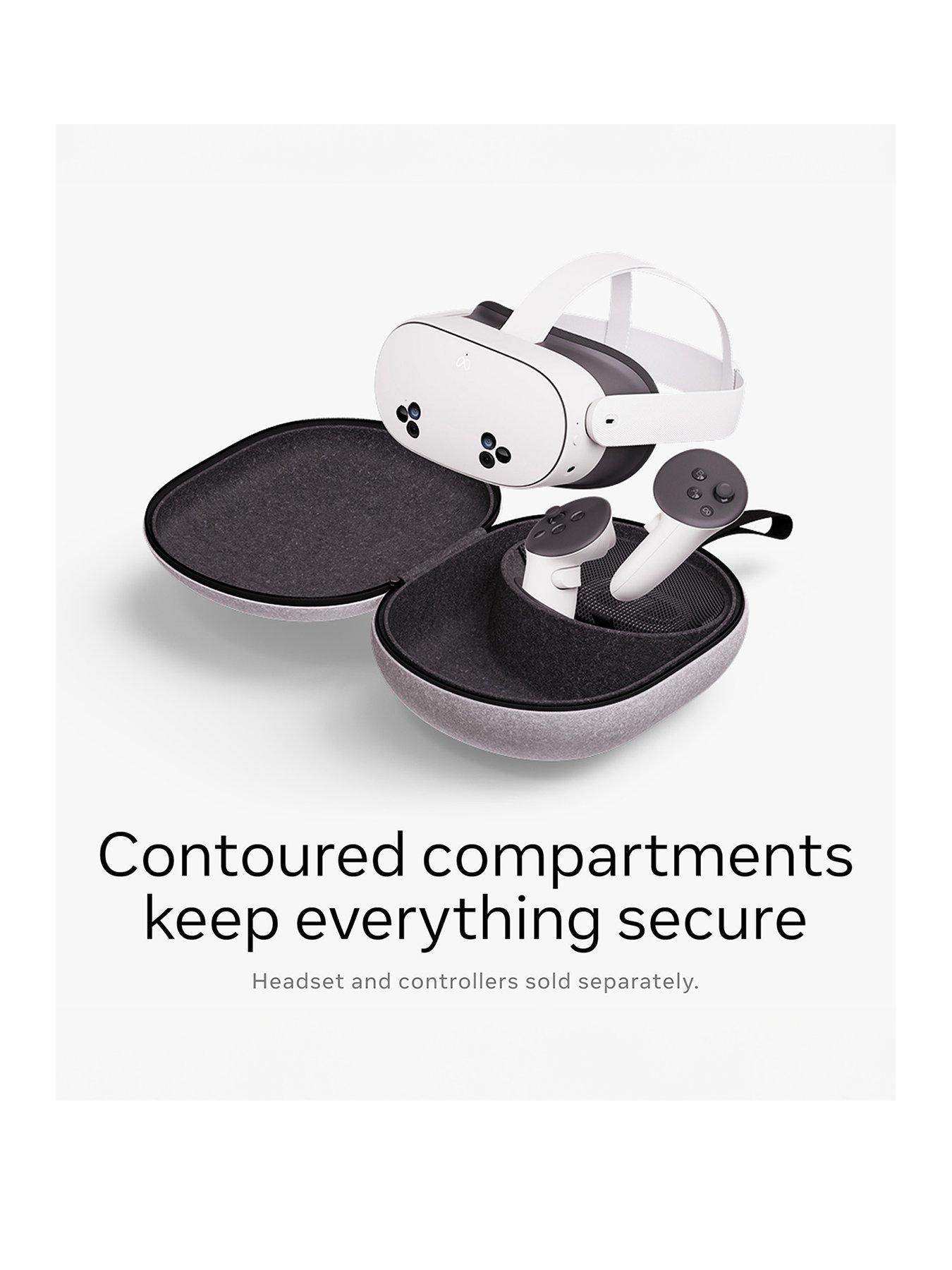  image of meta-quest-compact-carrying-case-works-with-meta-quest-33s-refreshed-compact-design-fits-quest-33s-touch-plus-controller-active-straps-charging-cable-and-adapter