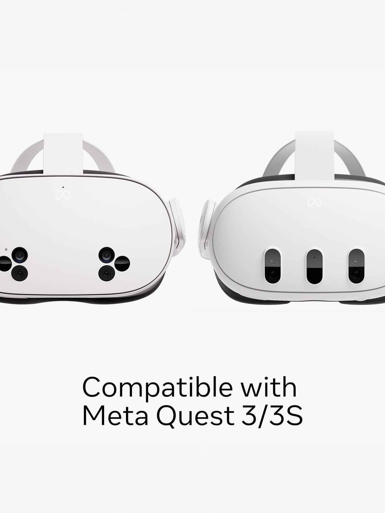  image of meta-quest-carrying-case-works-with-meta-quest-33s-ndash-premium-style-and-protection-fits-quest-33s-touch-plus-controllers-head-strap-active-straps-charging-cable-and-adapter