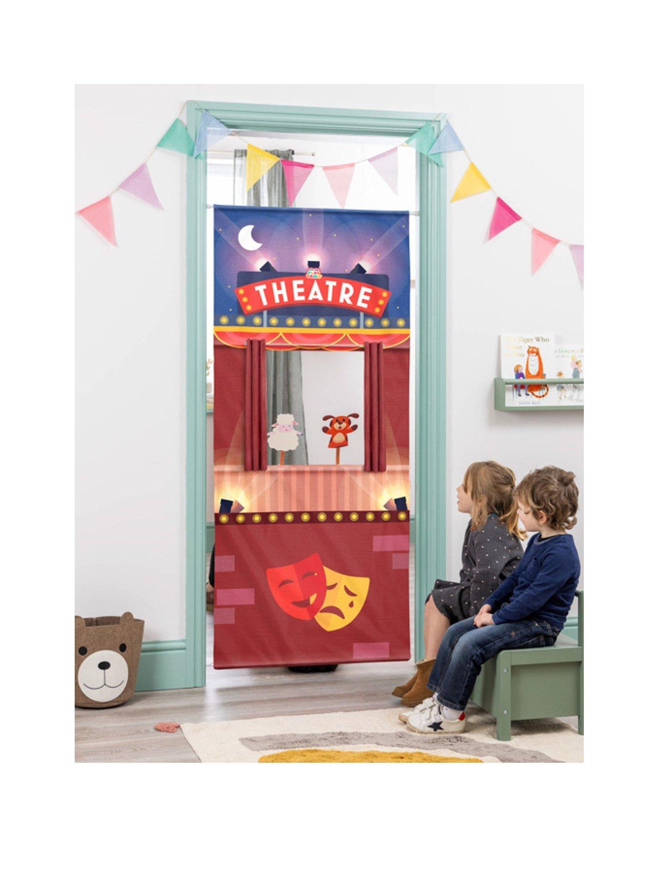 Image 1 of 7 of Toyrific Pop-Up Play Town Puppet Theatre