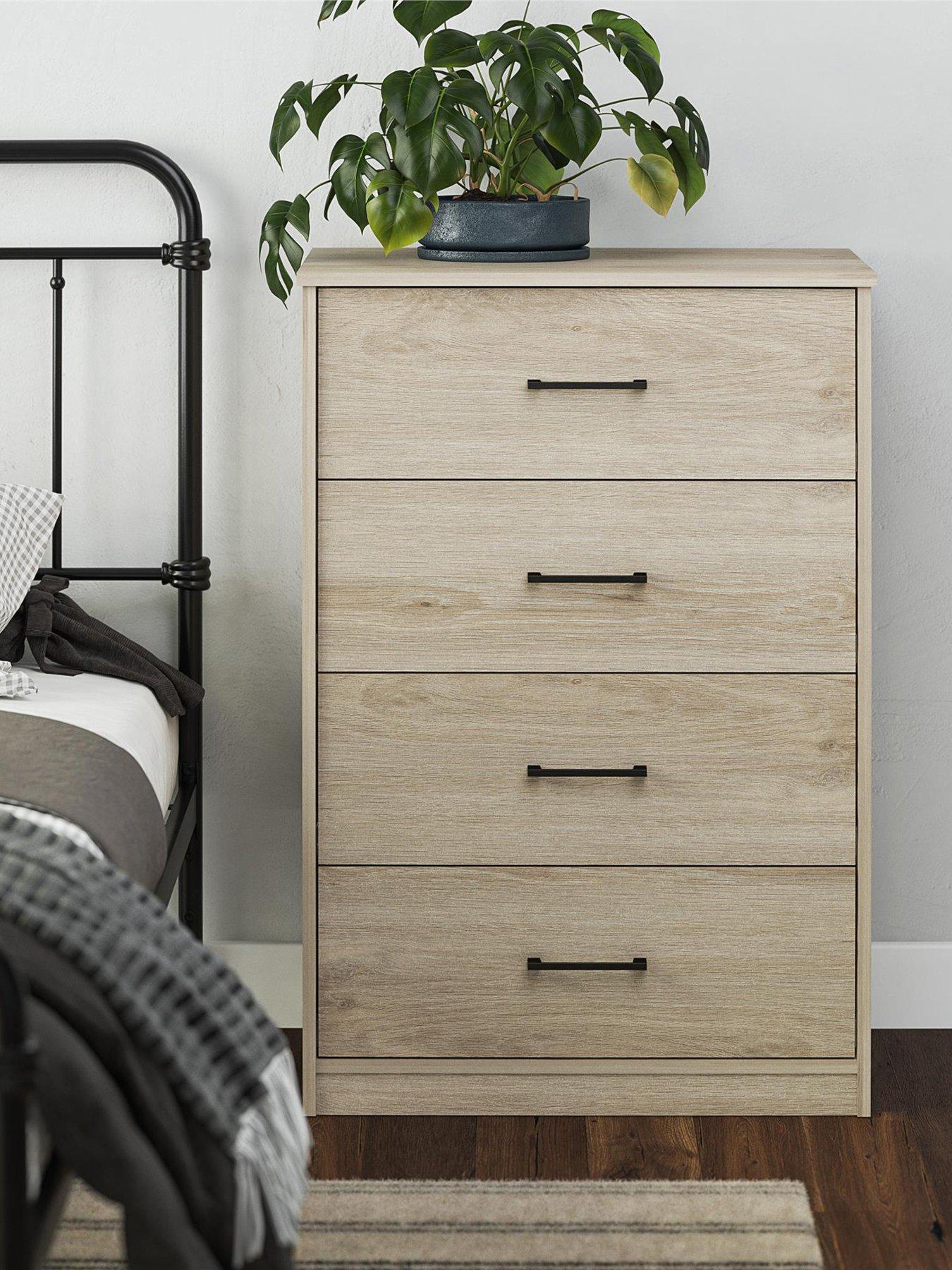 Dorel Home Pearce 4 Drawer Chest - Oak
