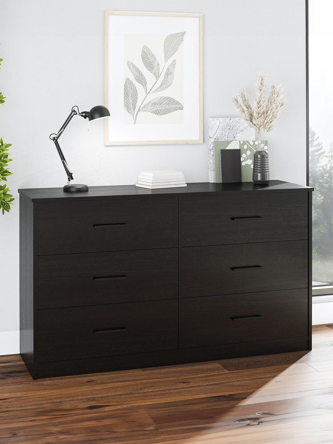 Image 1 of 7 of Dorel Home Pearce 3&nbsp;+&nbsp;3 Drawer&nbsp;Chest