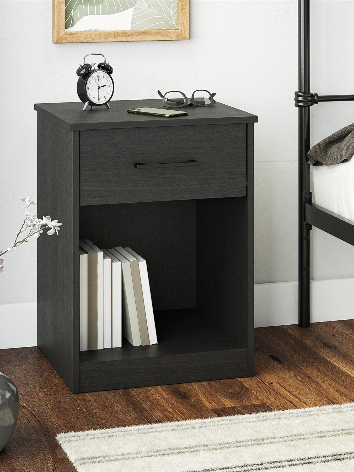 dorel-home-pearce-1-drawer-bedside-table-black