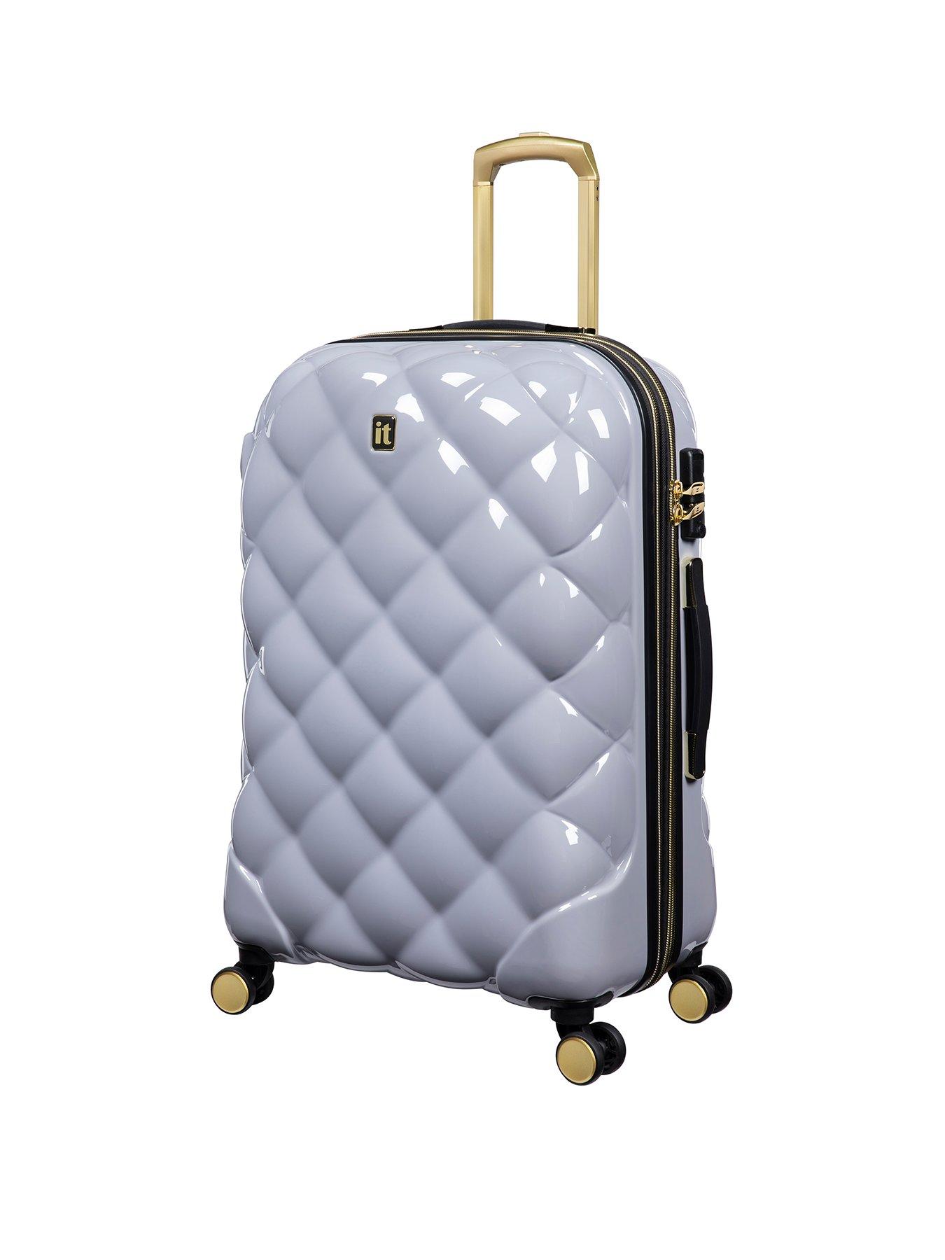 undefined St Tropez Trois Silver Medium Suitcase