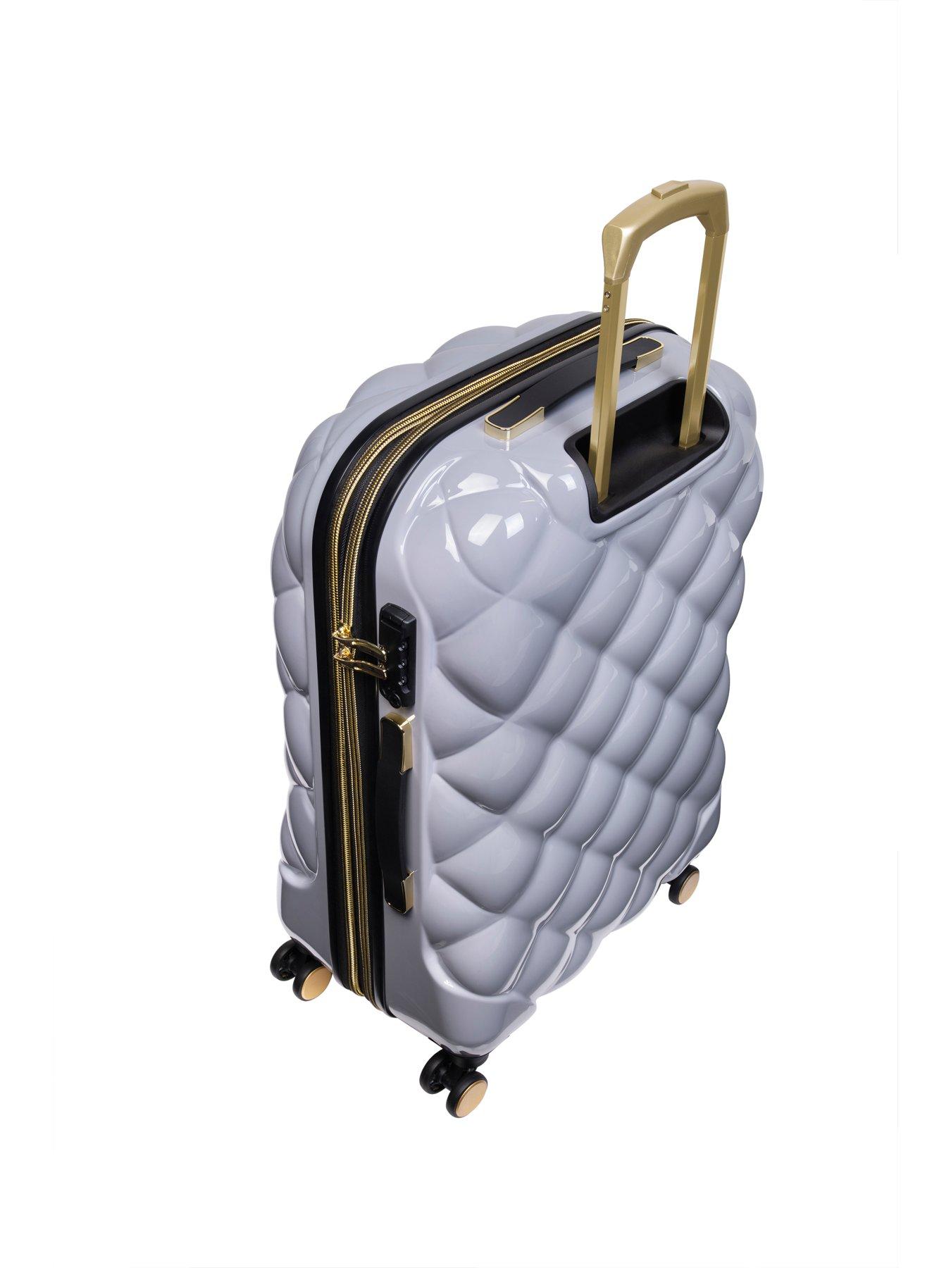  image of it-luggage-st-tropez-trois-silver-cabin-suitcase