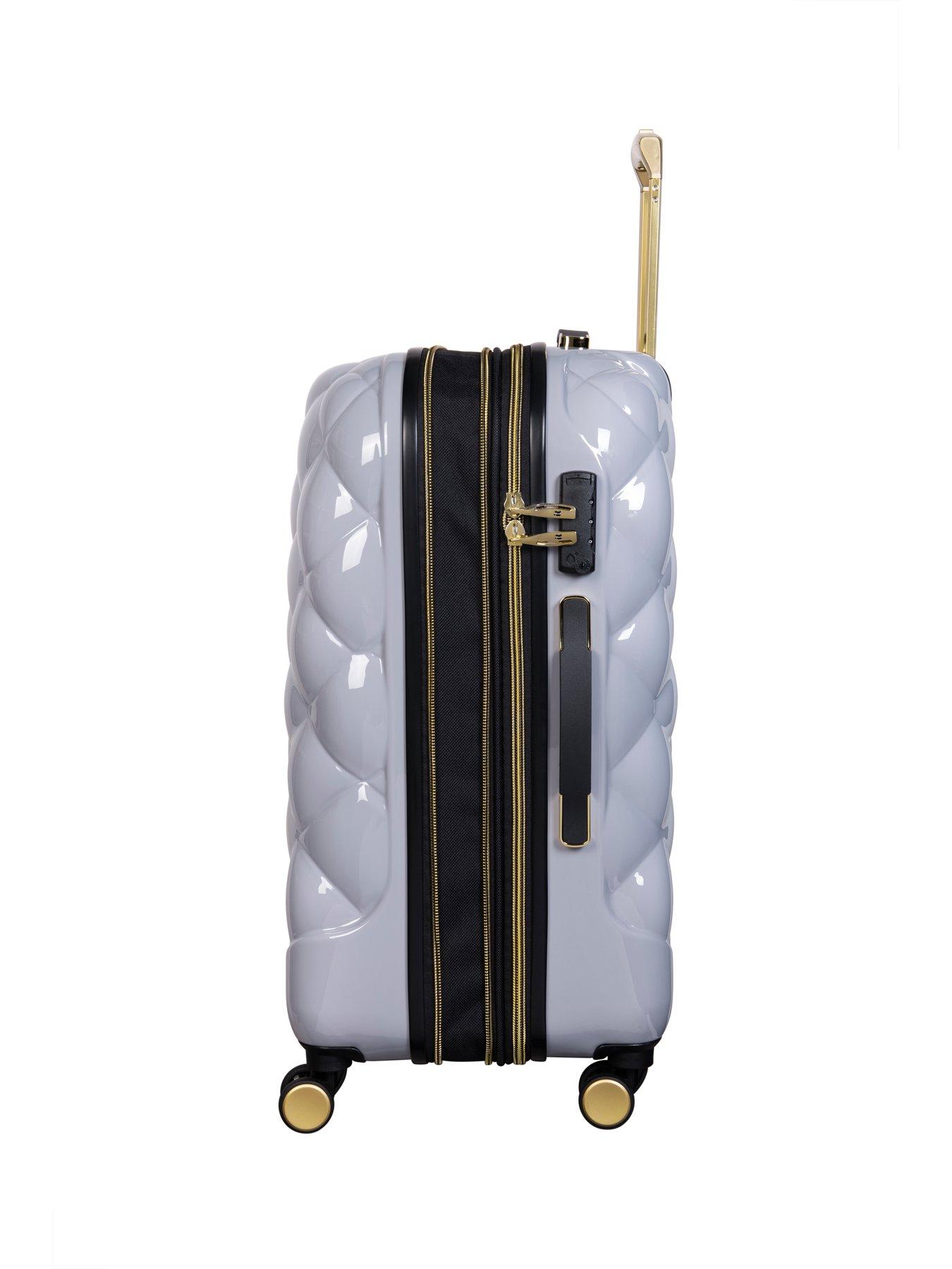  image of it-luggage-st-tropez-trois-silver-cabin-suitcase