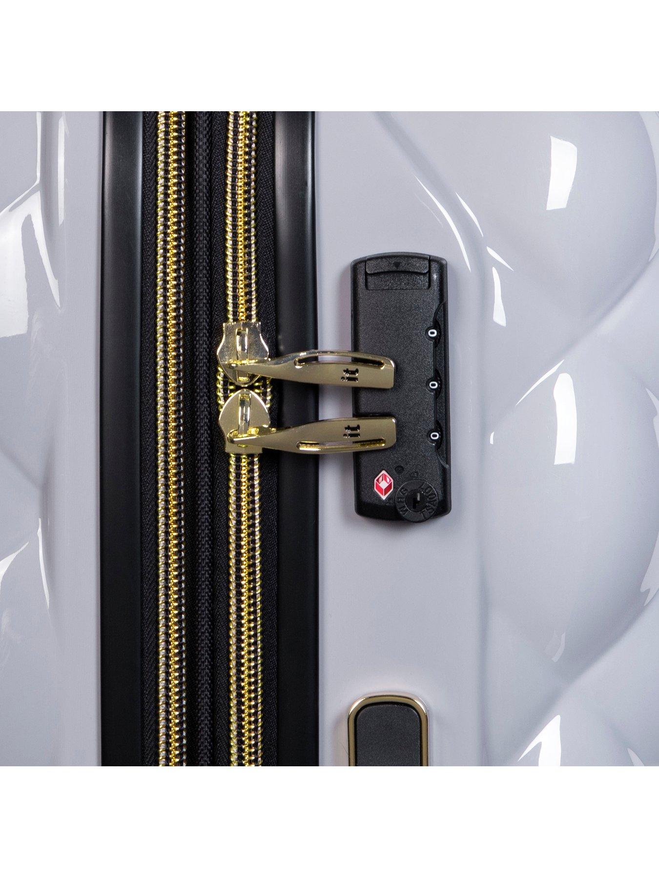  image of it-luggage-st-tropez-trois-silver-cabin-suitcase