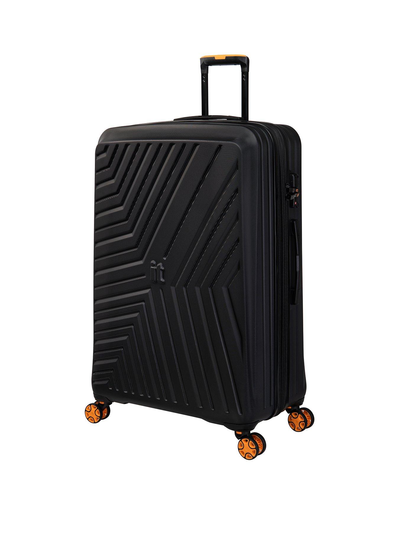  image of it-luggage-convertible-black-xl-suitcase-with-removeable-wheels