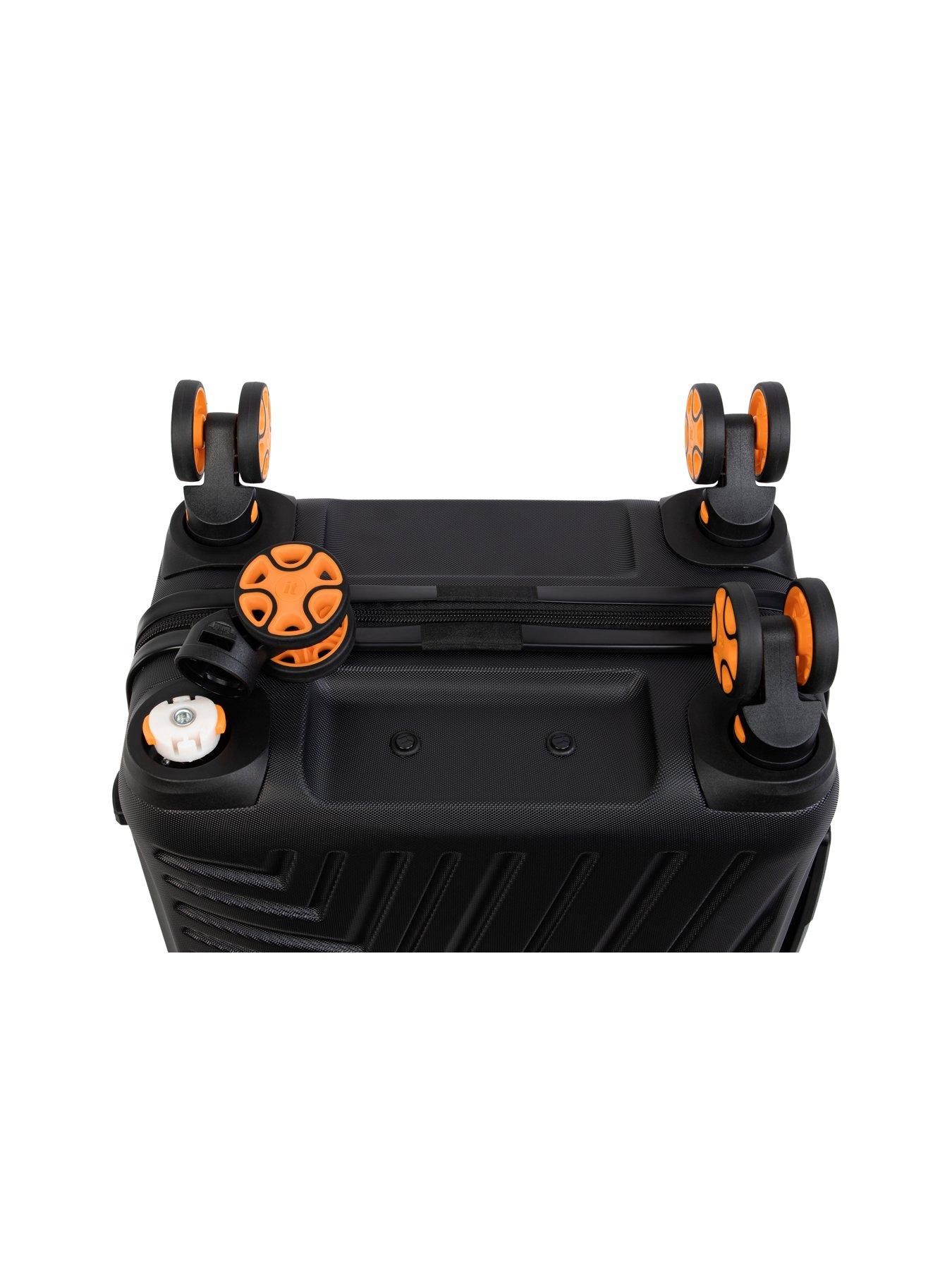  image of it-luggage-convertible-black-xl-suitcase-with-removeable-wheels
