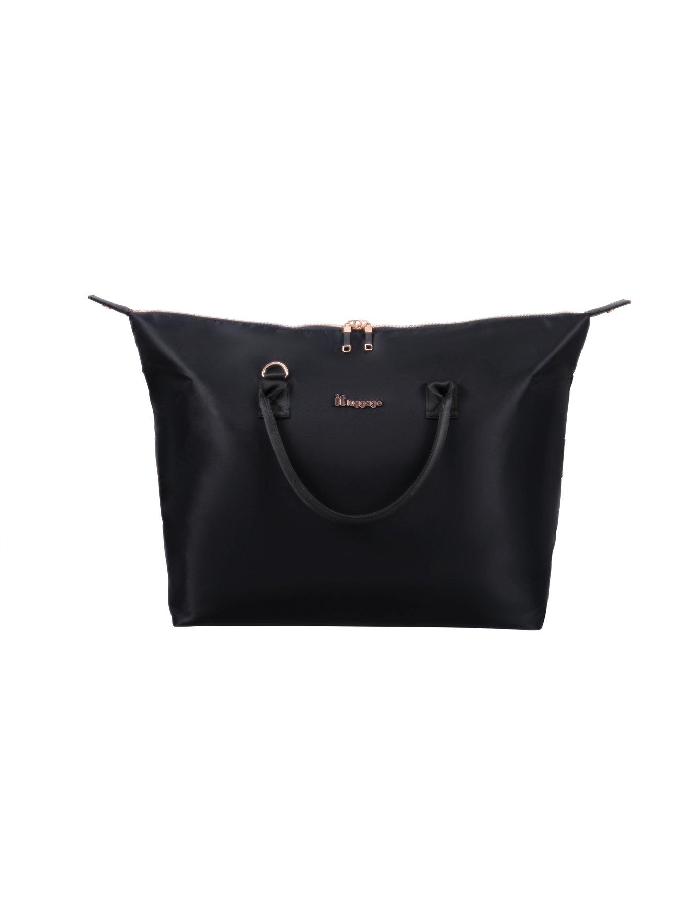Image 4 of 7 of it Luggage Charmer Black Travel Holdall with Shoulder Strap