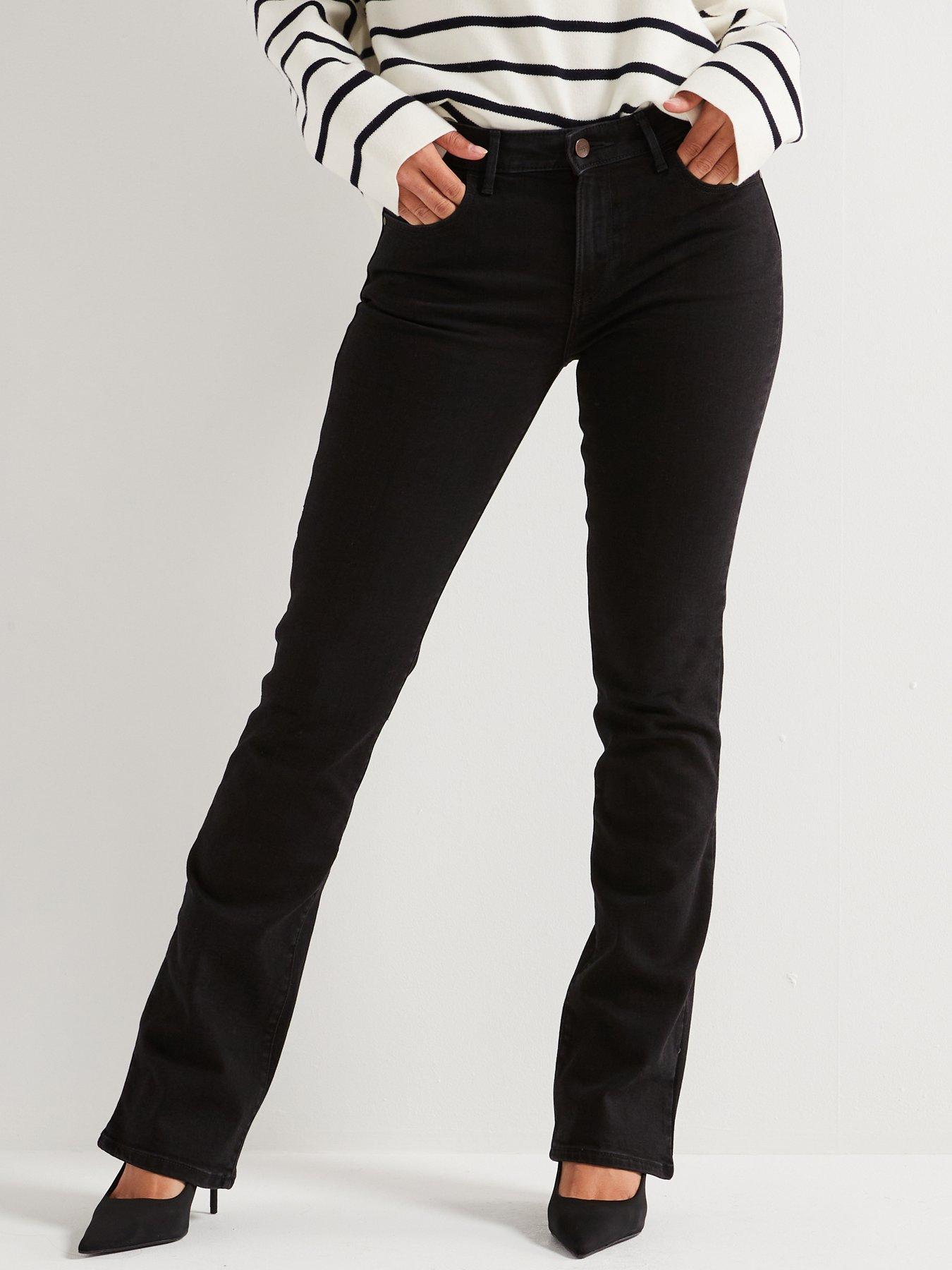 undefined Bootcut Jean-black