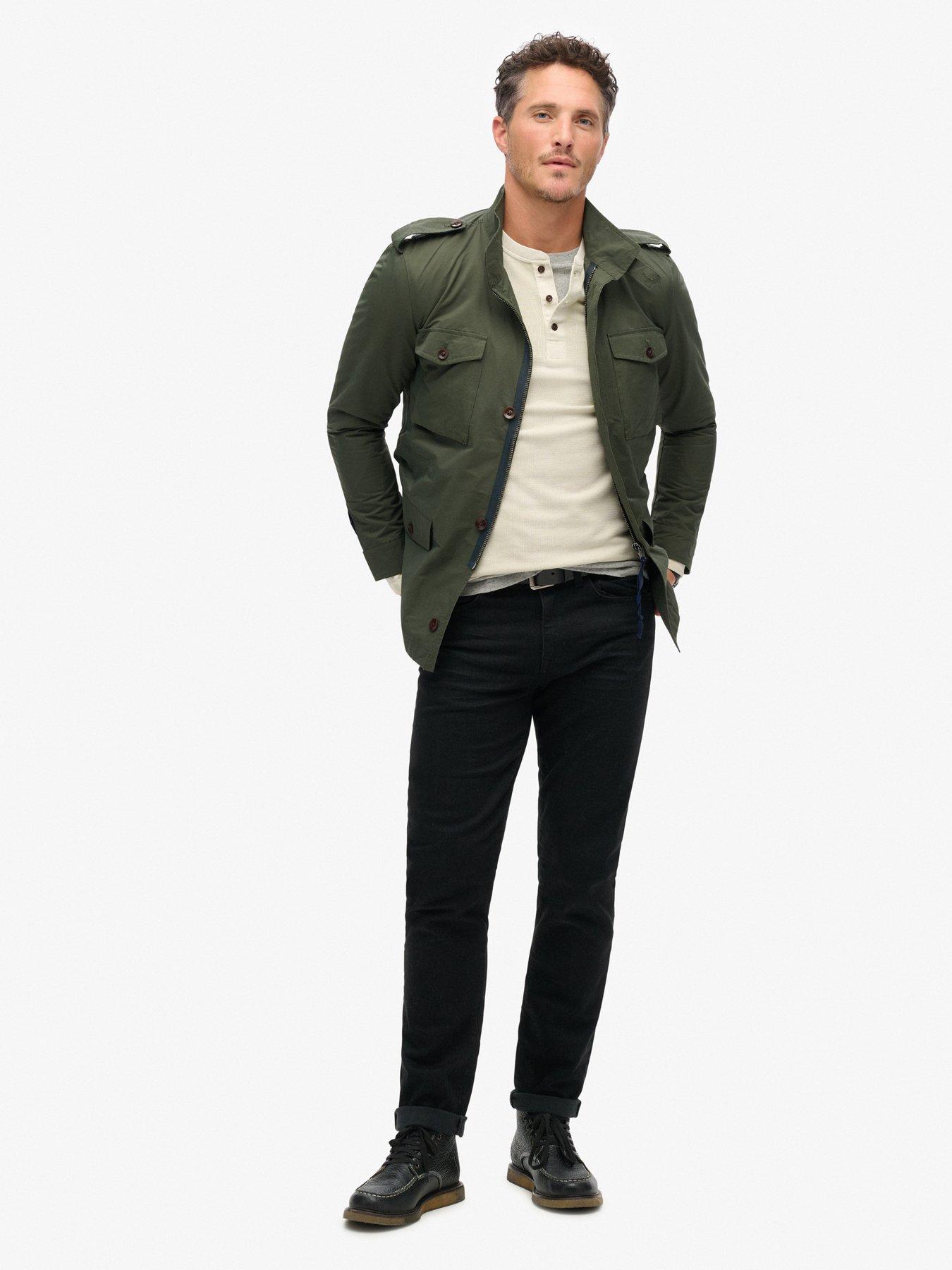  image of superdry-merchant-technical-jacket-green