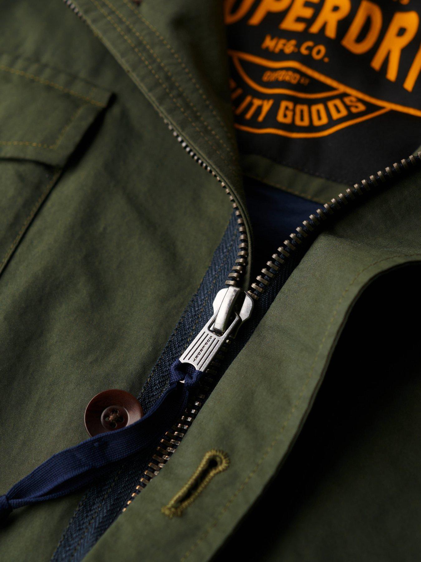  image of superdry-merchant-technical-jacket-green