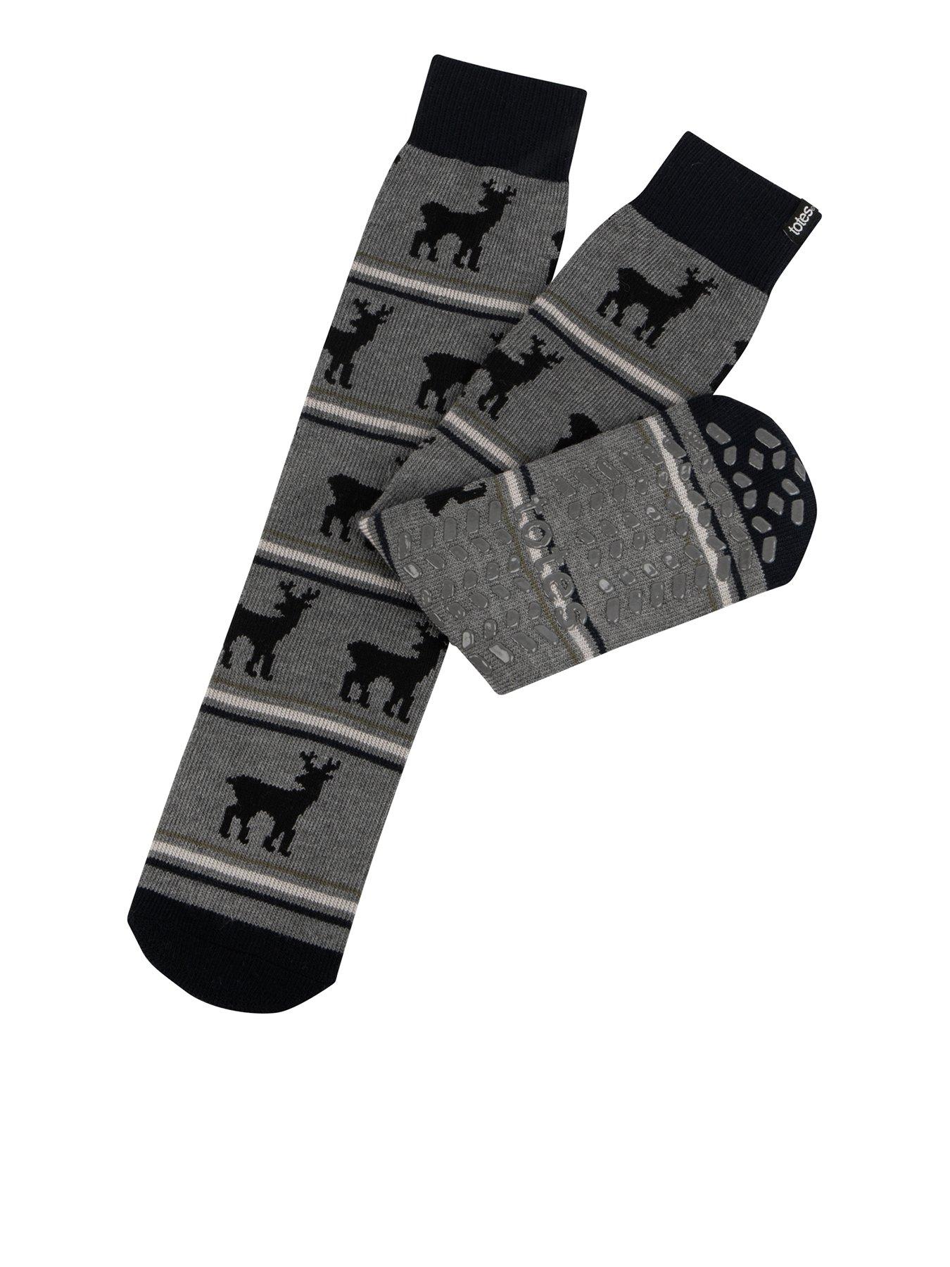 totes-1-pair-original-stag-slipper-socks
