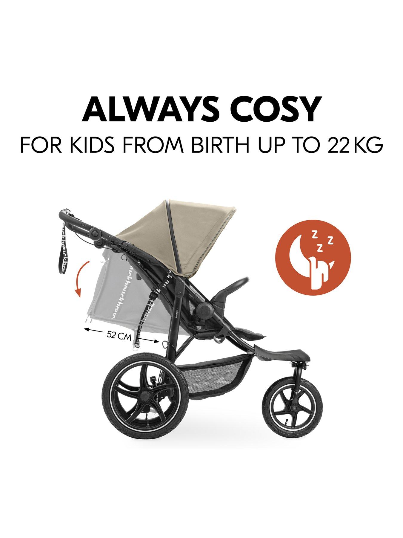Image 5 of 8 of Hauck Runner 3 Pushchair - Olive