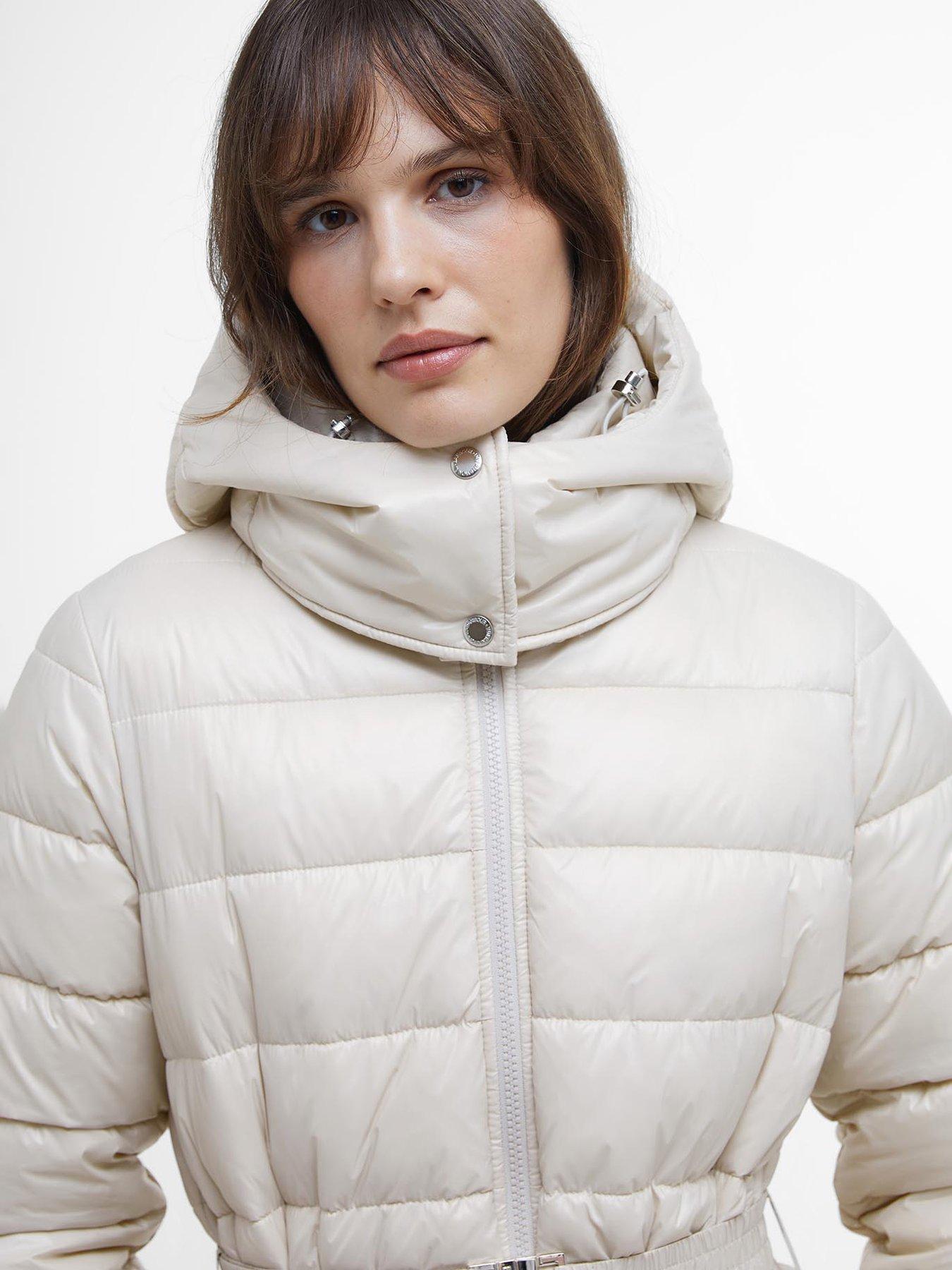  image of barbour-international-aisha-quilted-jacket-cream