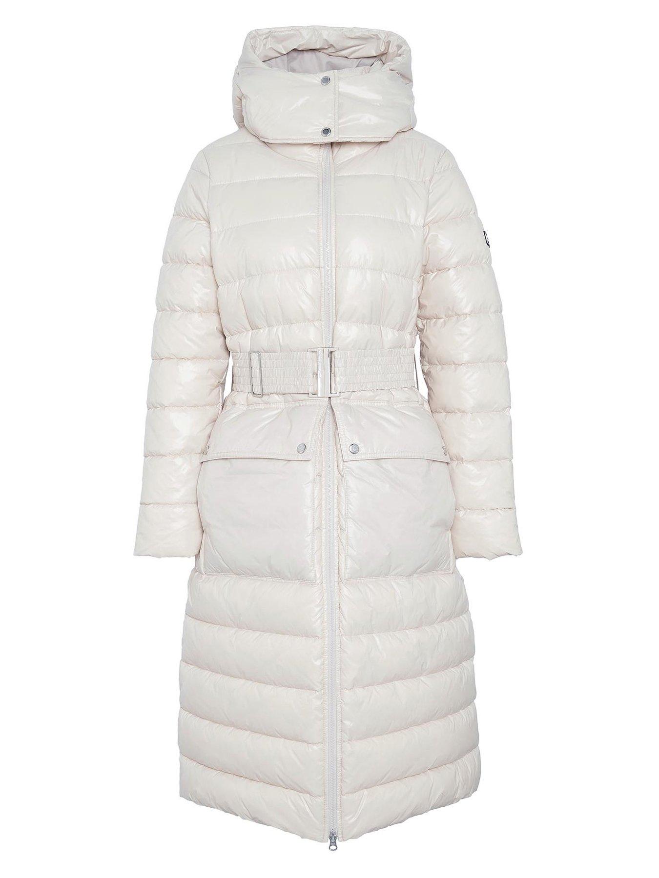  image of barbour-international-aisha-quilted-jacket-cream