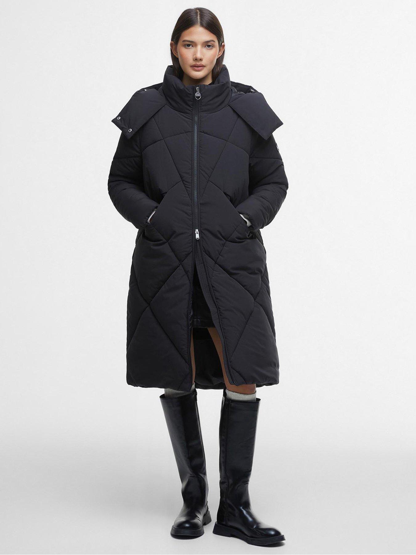 undefined Arabella Padded Jacket - Black