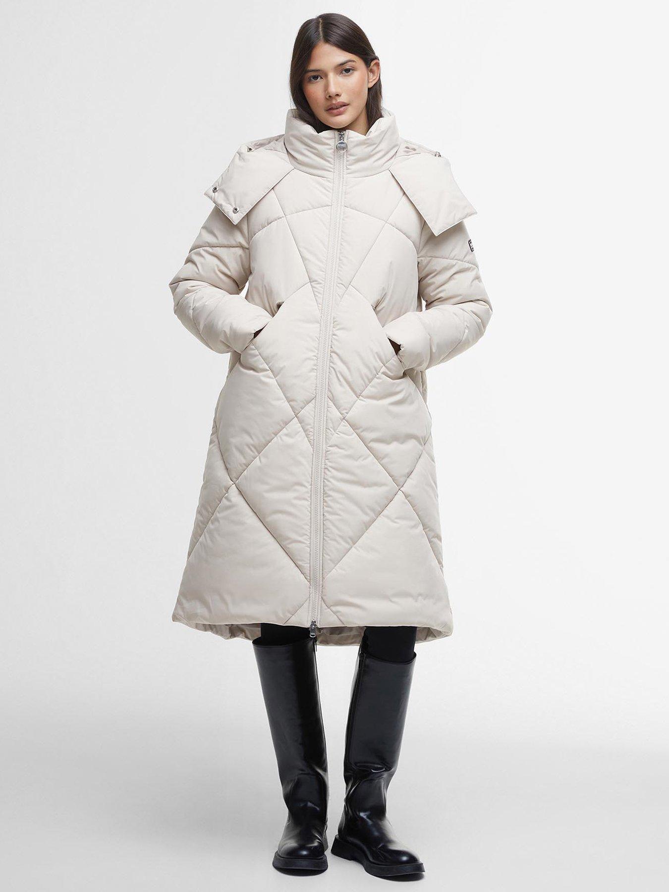 undefined Arabella Padded Jacket - Cream