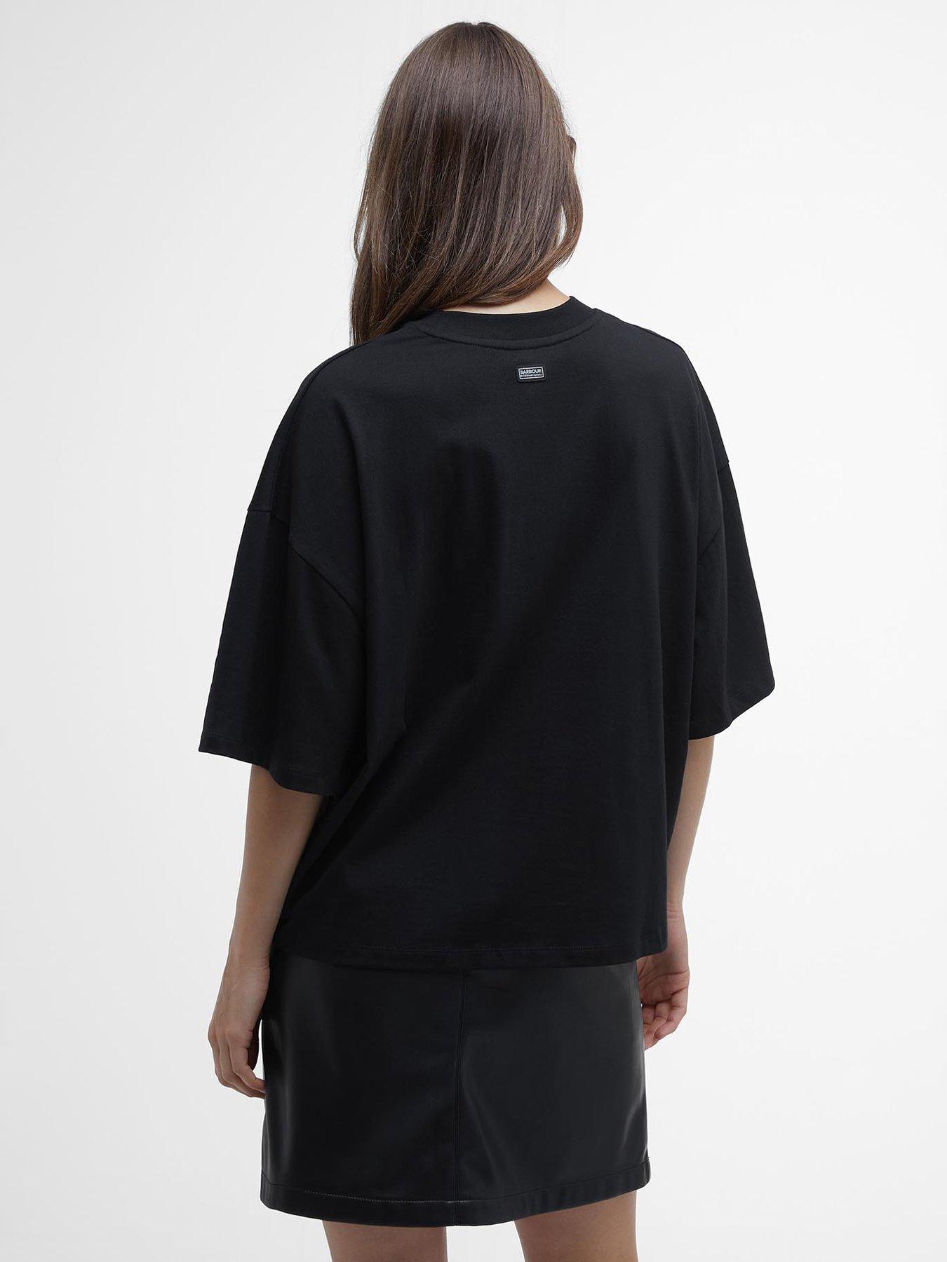  image of barbour-international-franchesca-top-black