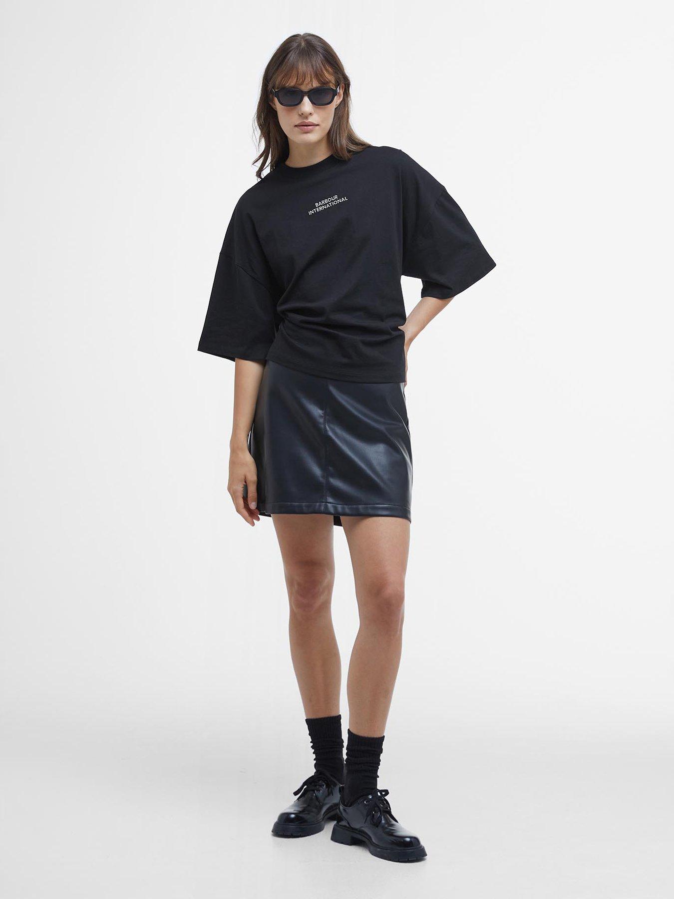  image of barbour-international-franchesca-top-black