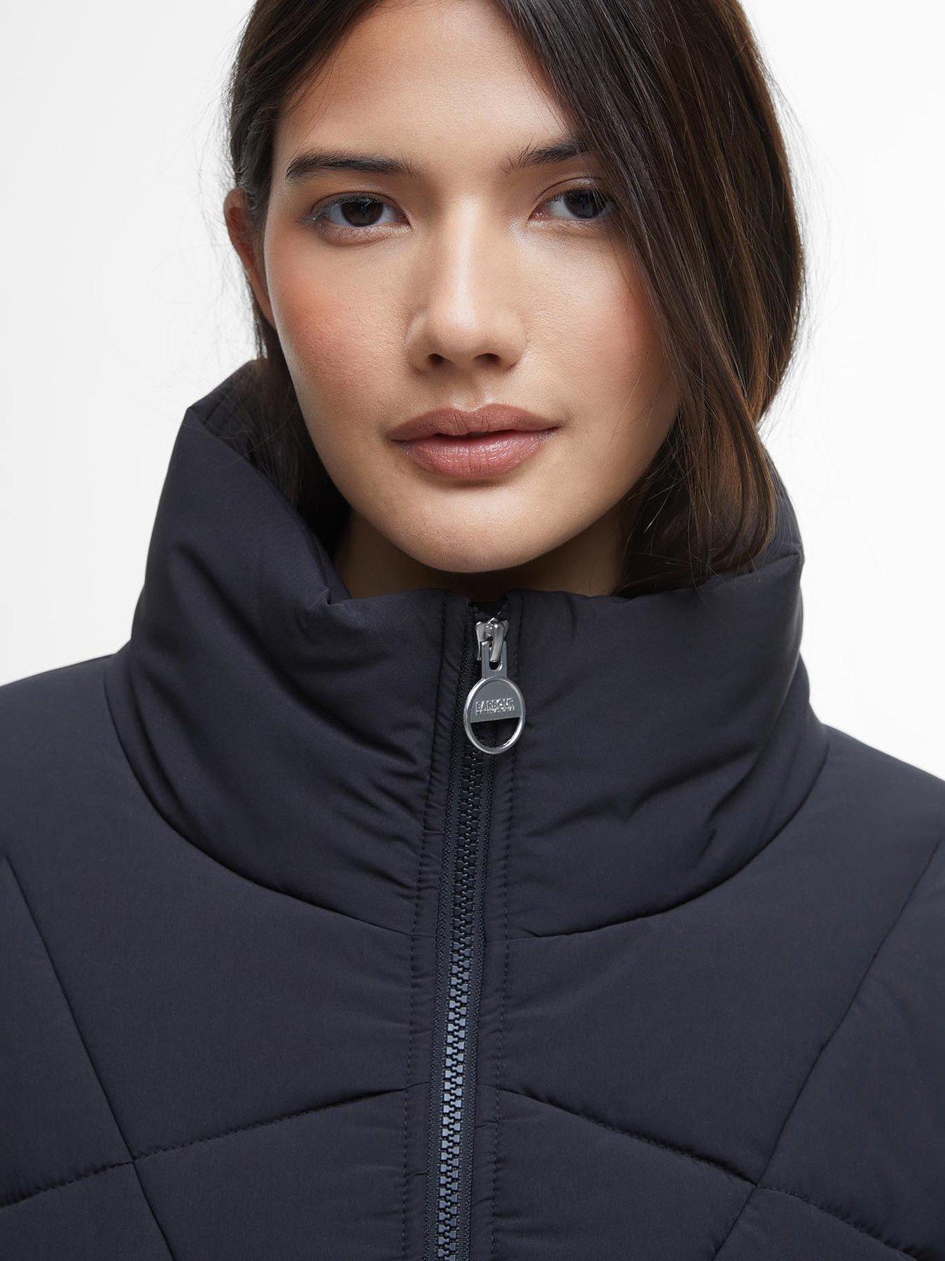  image of barbour-international-rowen-quilted-jacket-black