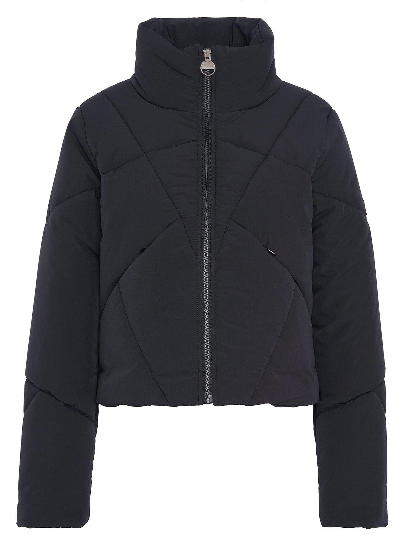  image of barbour-international-rowen-quilted-jacket-black