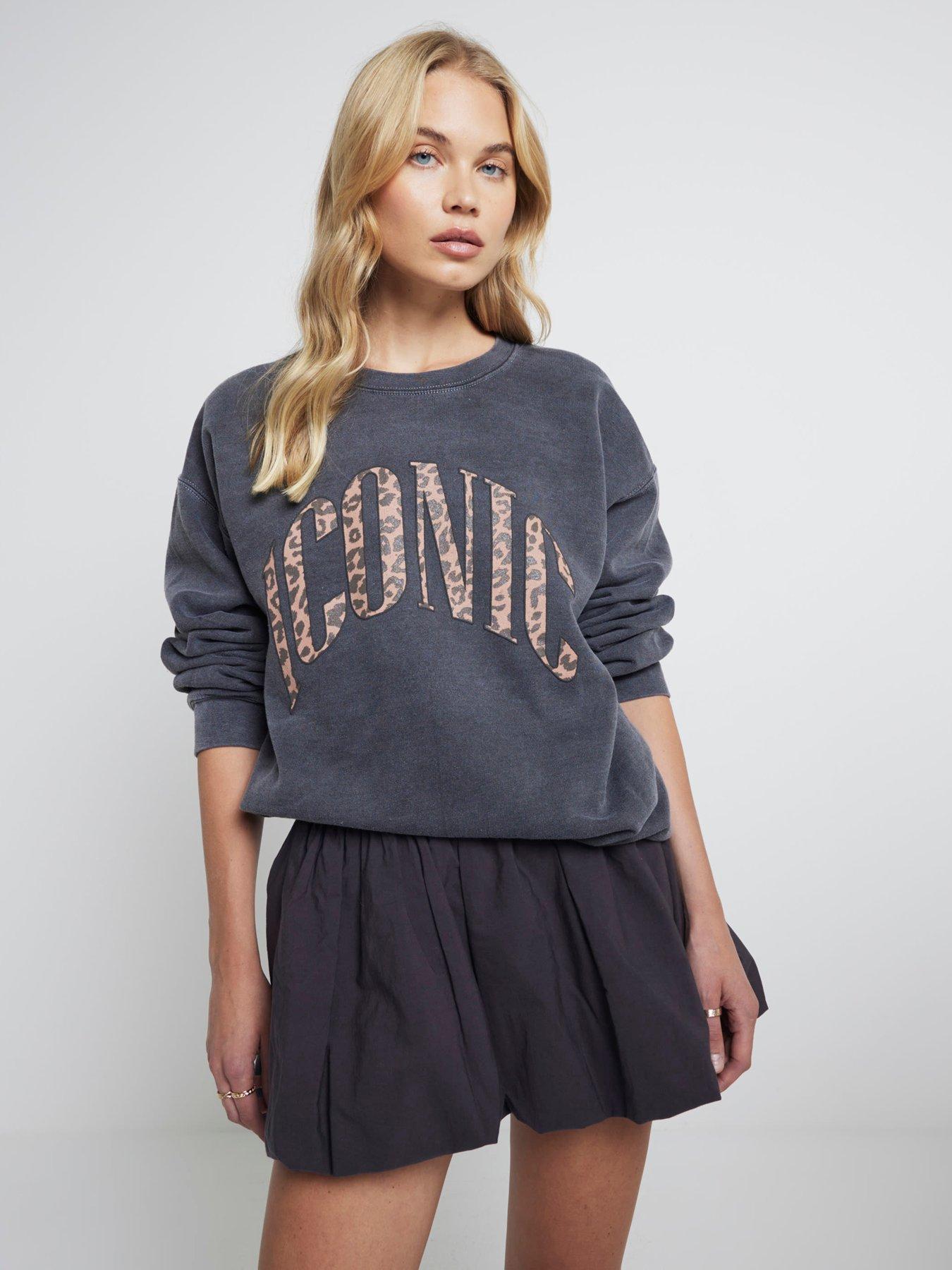 undefined Iconic Sweatshirt - Dark Grey