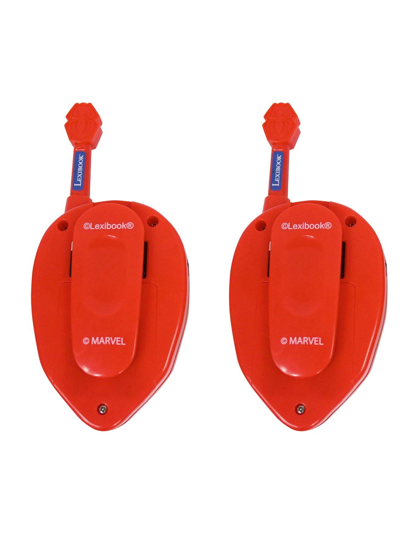Image 3 of 8 of Spiderman 3D Spider-Man Walkie Talkies with Belt Clip