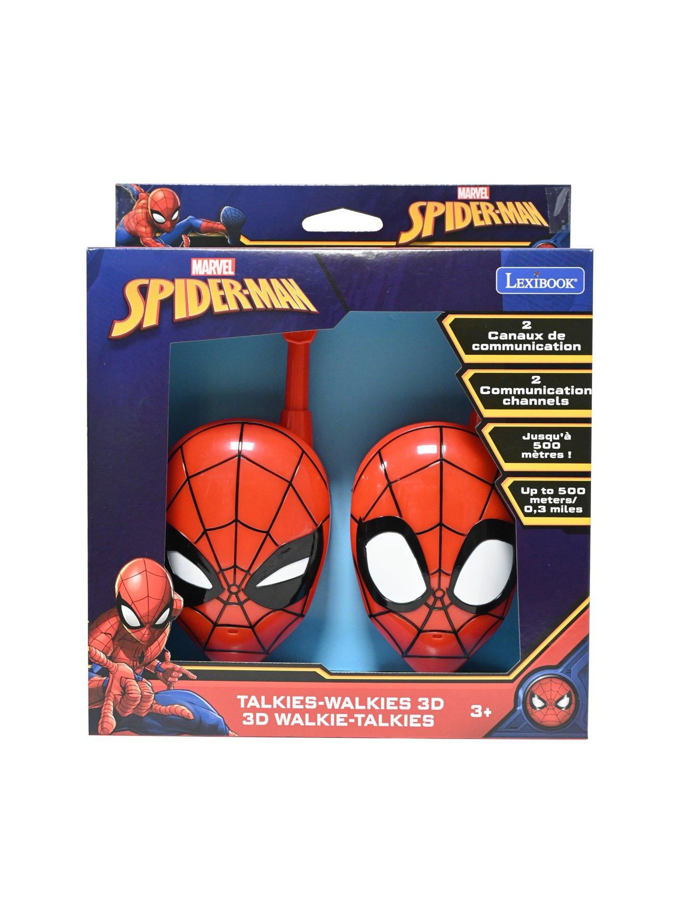 Image 5 of 8 of Spiderman 3D Spider-Man Walkie Talkies with Belt Clip