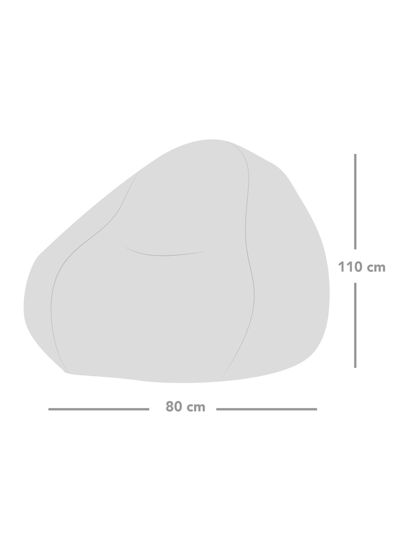  image of rucomfy-snug-slouchbag-beanbagnbsp--moss