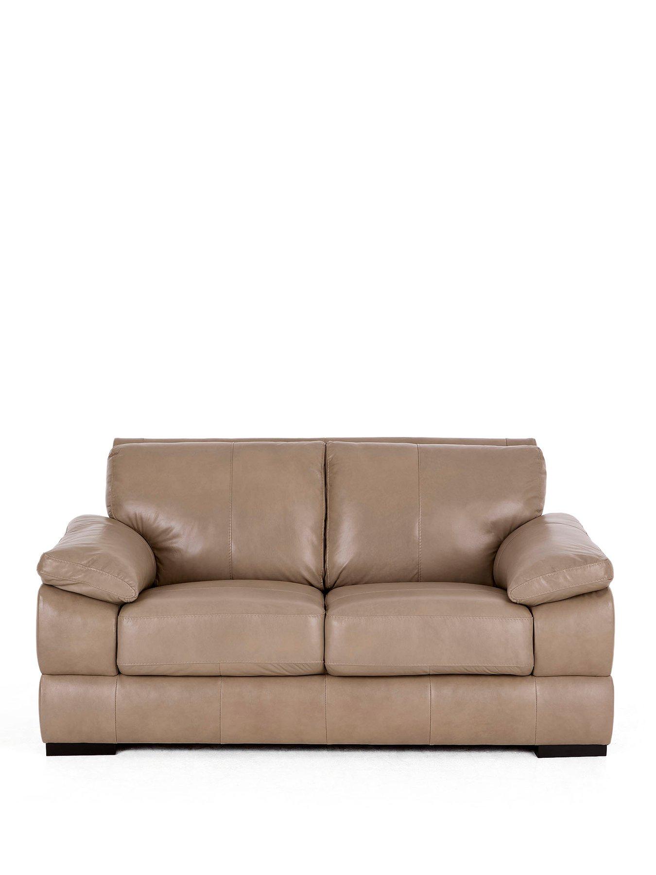 stillFront image of the-very-collection-marlow-italian-leather-2-seater-sofa
