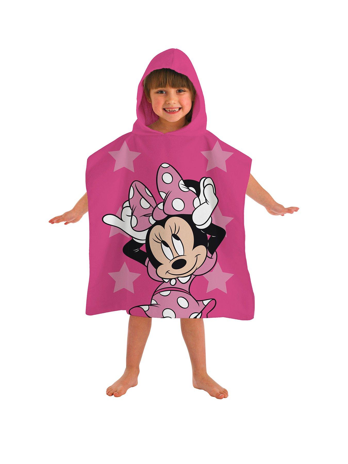 minnie-mouse-star-hooded-poncho-towel