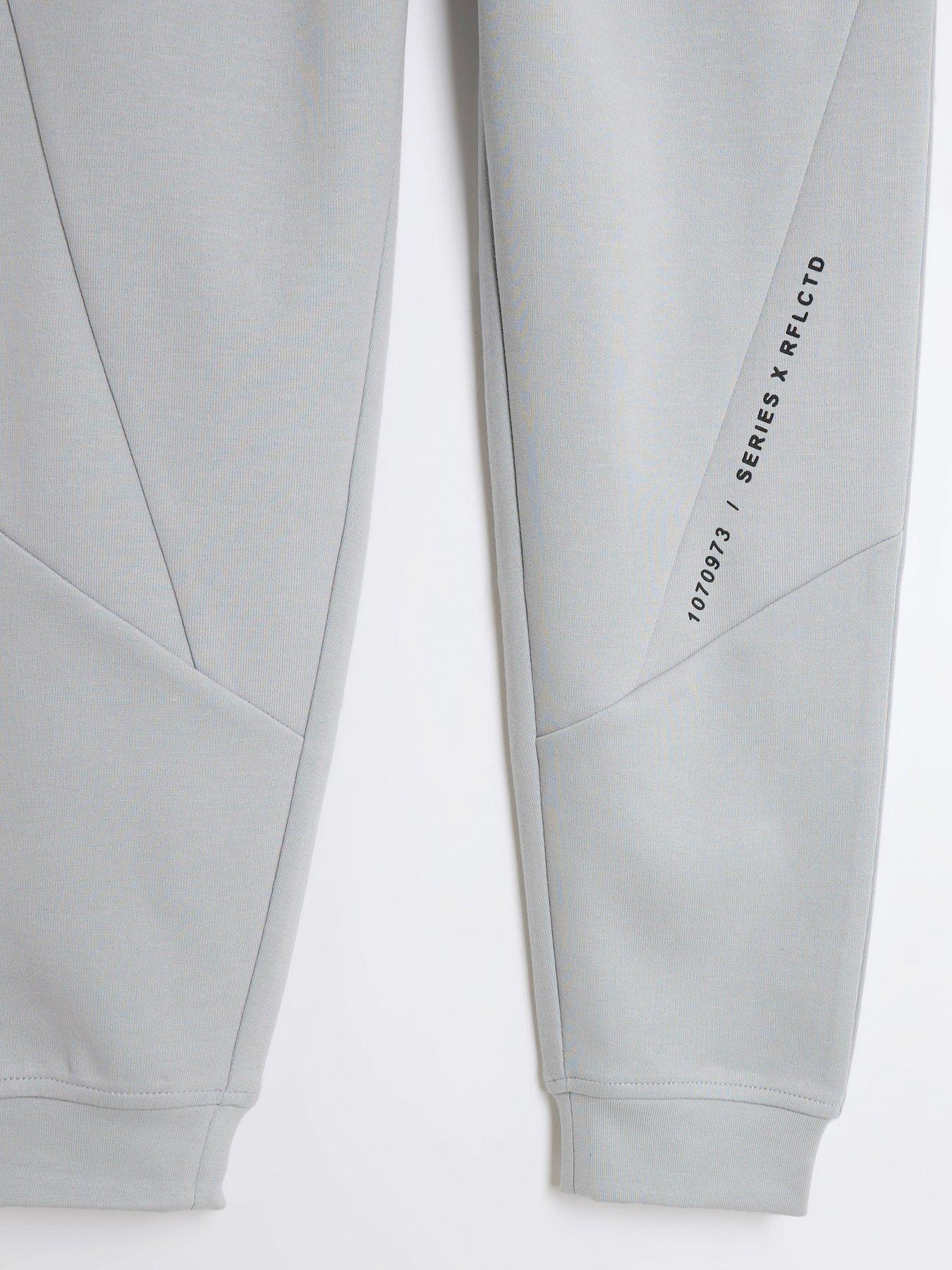 Image 4 of 4 of River Island Tech Jogger - Grey