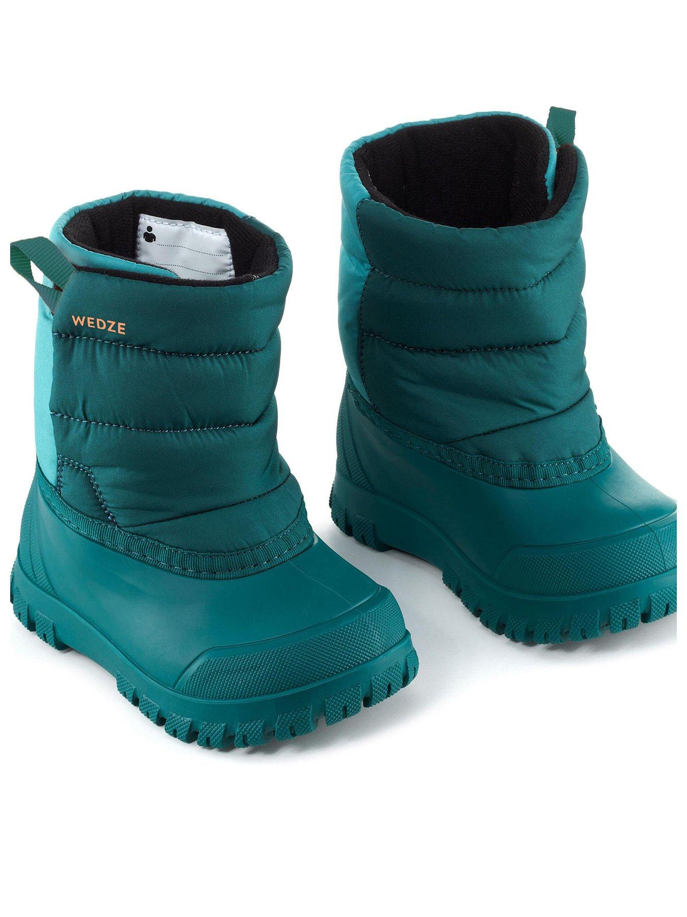 undefined Kids' Warm Baby Apris-Ski Snow Boots - Turquoise